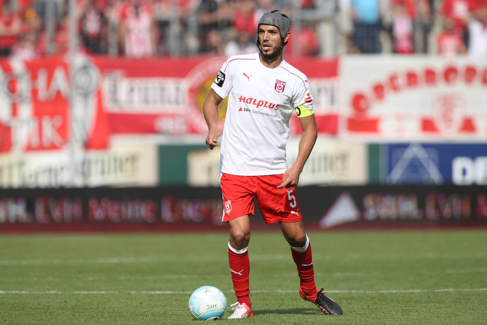 Klaus Gjasula, Hallescher FC, 3. Liga Klaus Gjasula vom Halleschen FC.