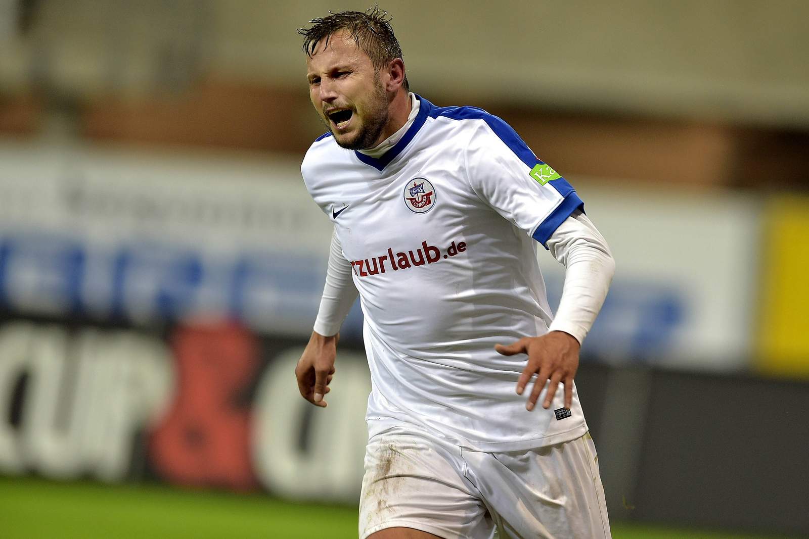 Ziemer Wehen Wiesbaden Hansa Rostock 3. Liga Marcel Ziemer von Hansa Rostock.