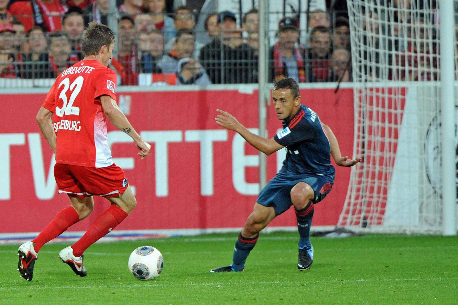 laprevotte freiburg rafinha bayern 3.liga Zweikampf zwischen Laprevotte und Rafinha