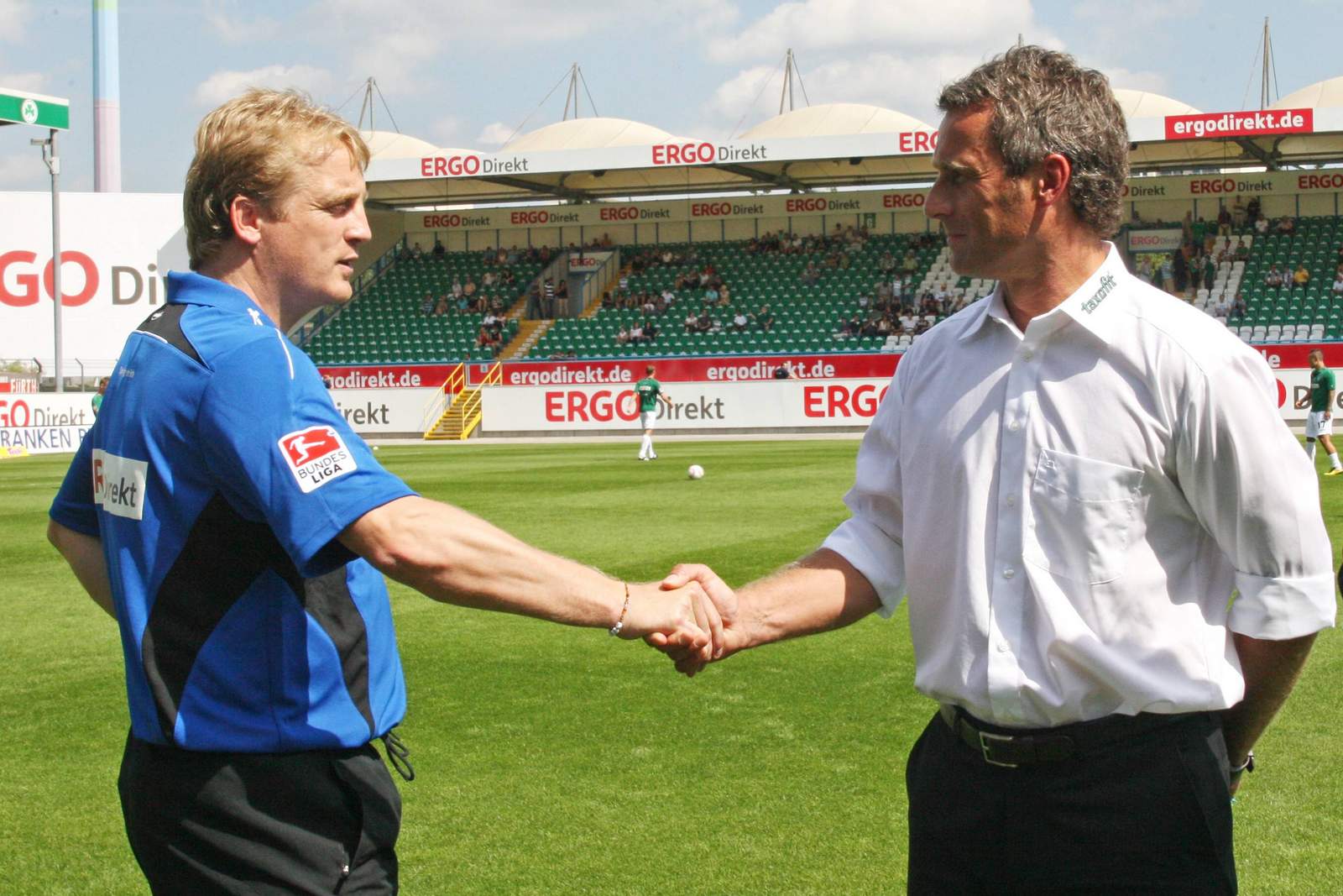 büskens fürth schupp kaiserslautern 3.liga Mike Büskens und Markus Schupp