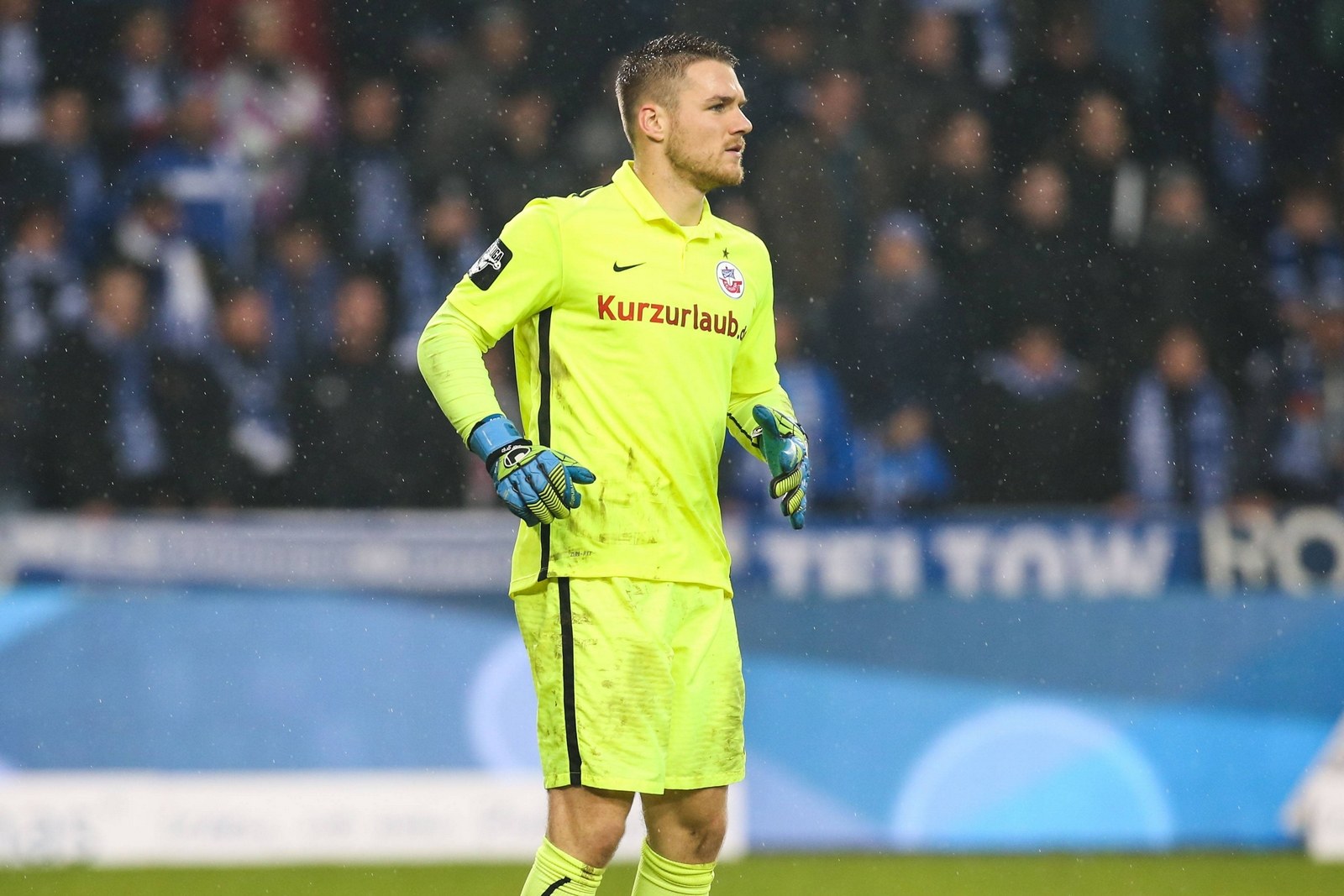 Schuhen Torwart Hansa Rostock 3. Liga Marcel Schuhen, Stammkeeper von Hansa Rostock.