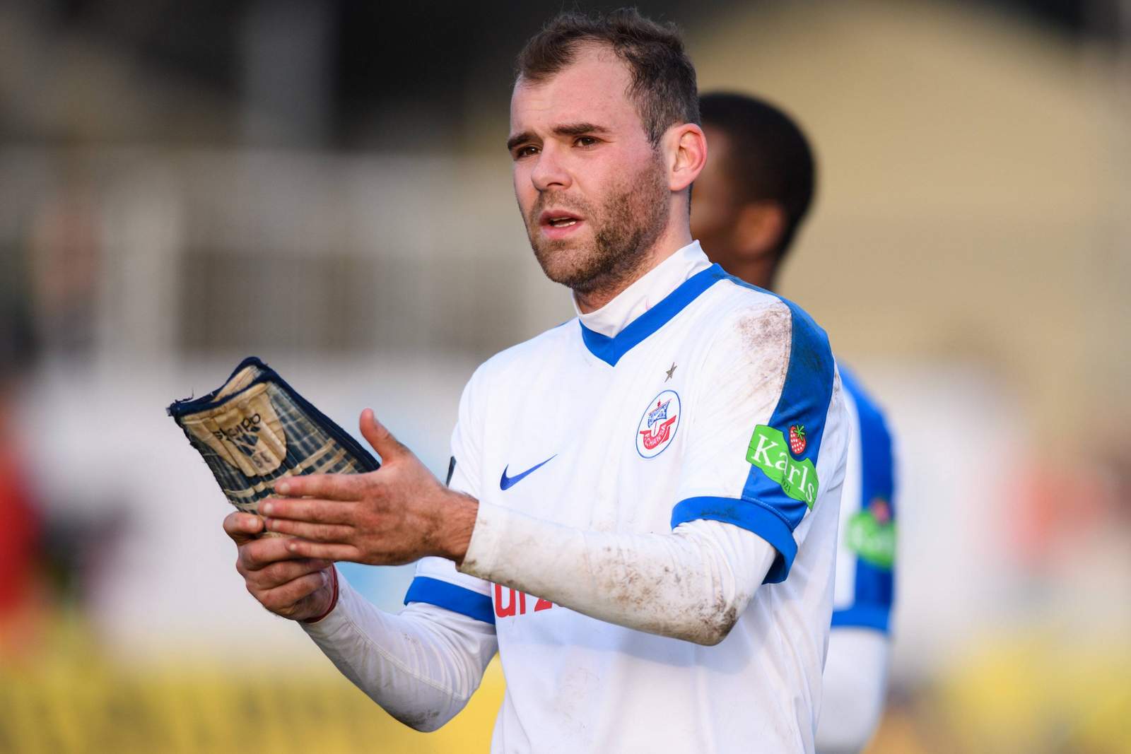 Bischoff Hansa Rostock 3.Liga Amaury Bischoff traf in der Hinrunde für Preußen Münster 3-mal.