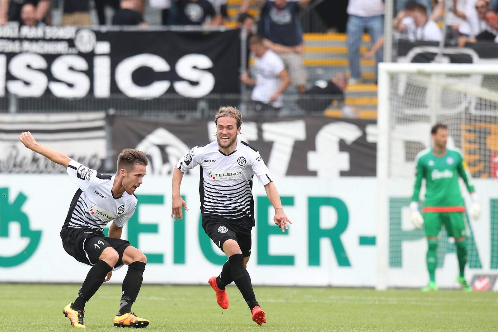 welzmüller aalen 3.liga Maximilian Welzmüller jubelt nach Tor gegen Kiel