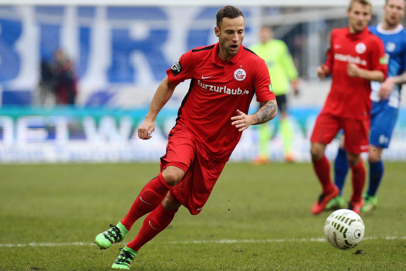 ronny garbuschewski, 3. liga Ronny Garbuschewski am Ball