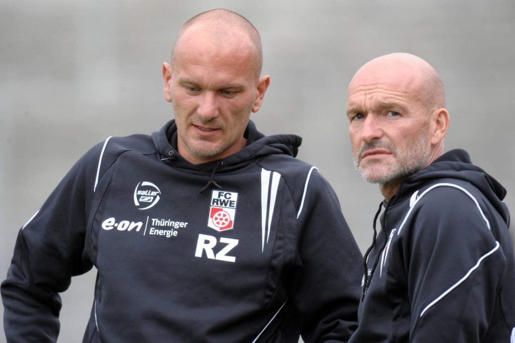 Paderborn vs RotWeiß Erfurt Interview mit Rudi Zedi