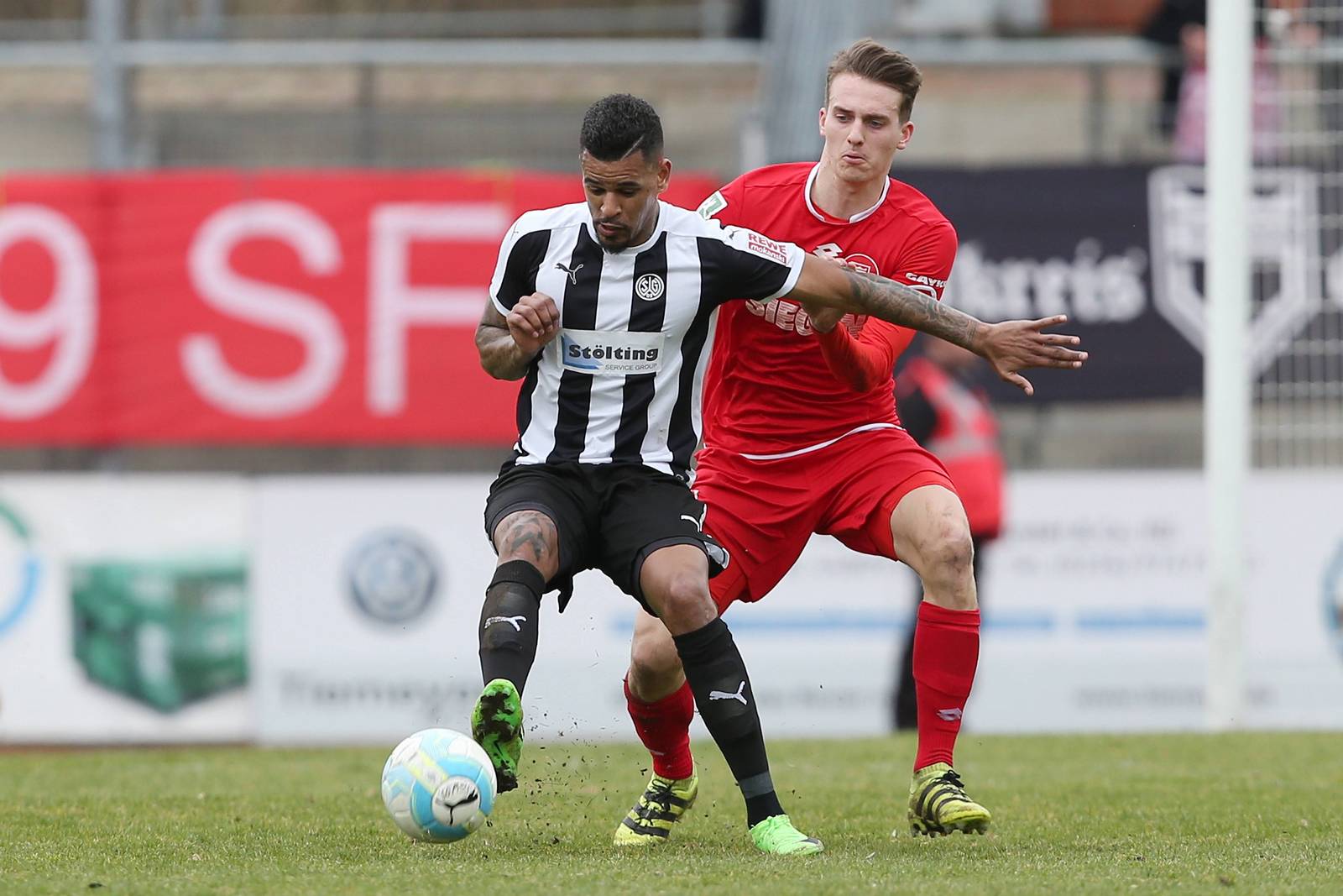 Keita-Ruel Wattenscheid Regionalliga Daniel Keita-Ruel, Torjäger von Wattenscheid 09.