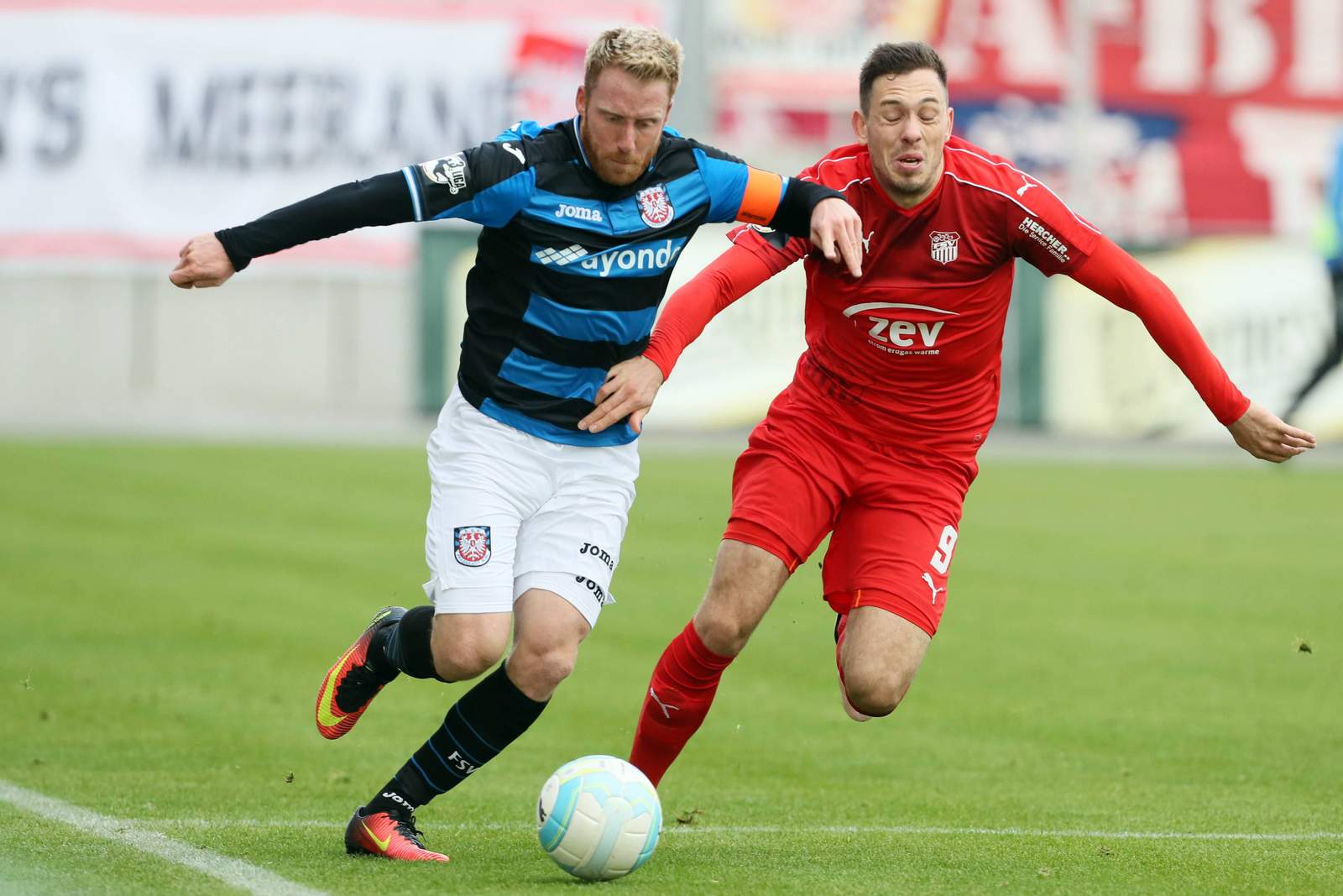 Ochs Bär FSV Frankfurt Zwickau 3.Liga Laufduell zwischen Patrick Ochs und Marcel Bär. Jetzt auf FSV Frankfurt gegen Zwickau wetten!