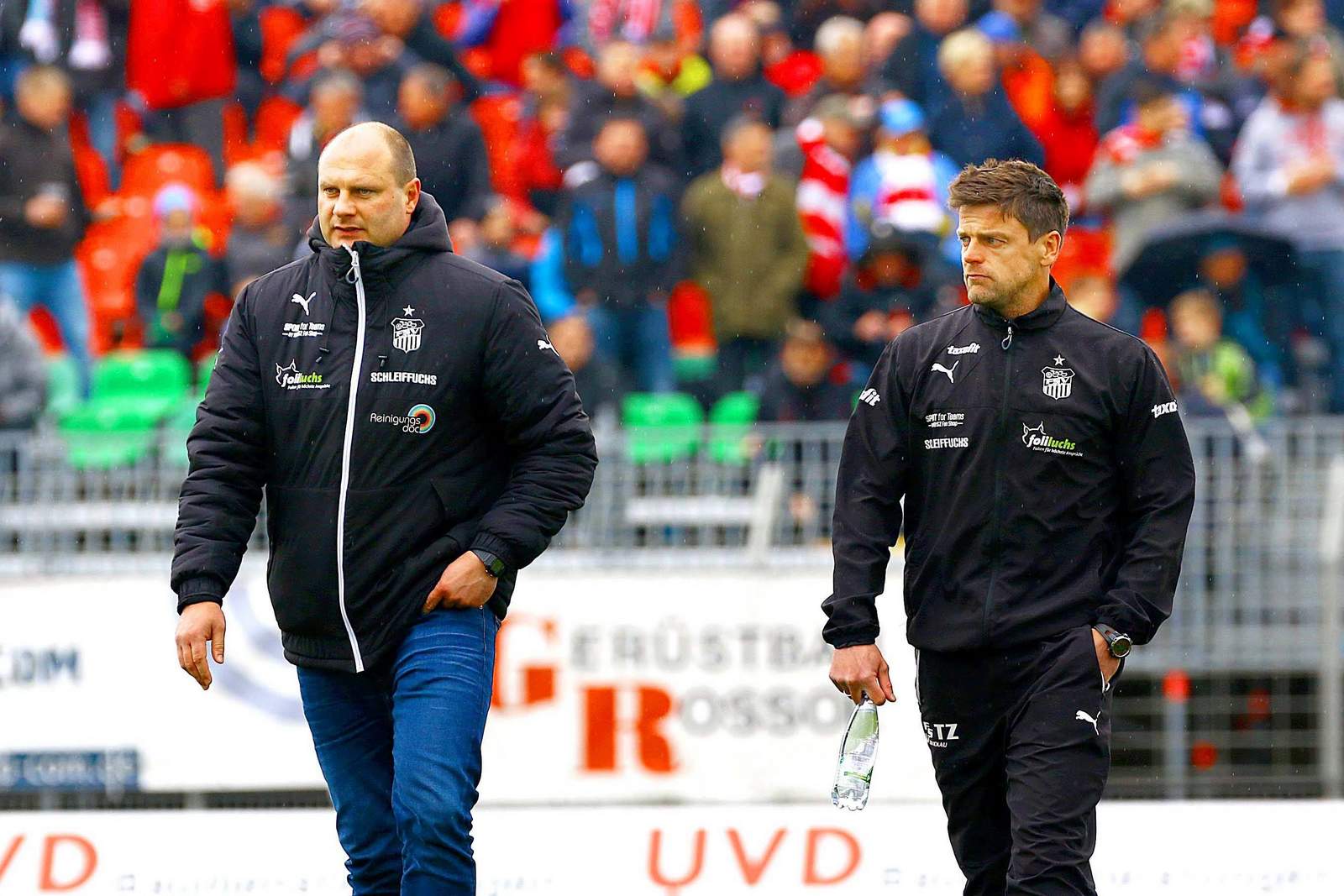 david wagner, torsten ziegner, fsv zwickau, 3. liga David Wagner, Torsten Ziegner vom FSV Zwickau