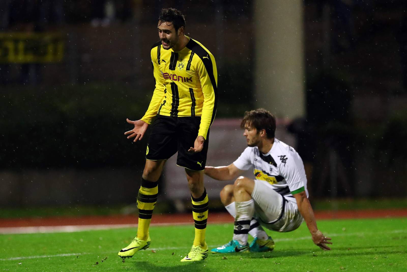 al-ghaddioui bvb 3.liga Hamadi Al-Ghaddioui jubelt nach Tor für Dortmund