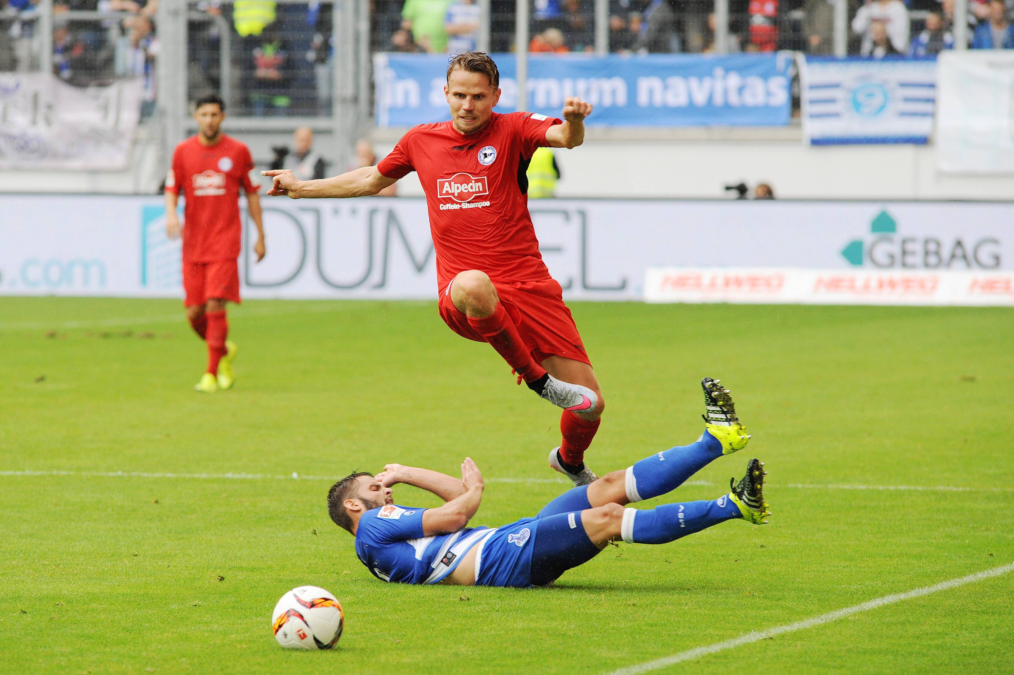 sebastian schuppan tim albutat arminia fwk Albutat und Schuppan im Duell