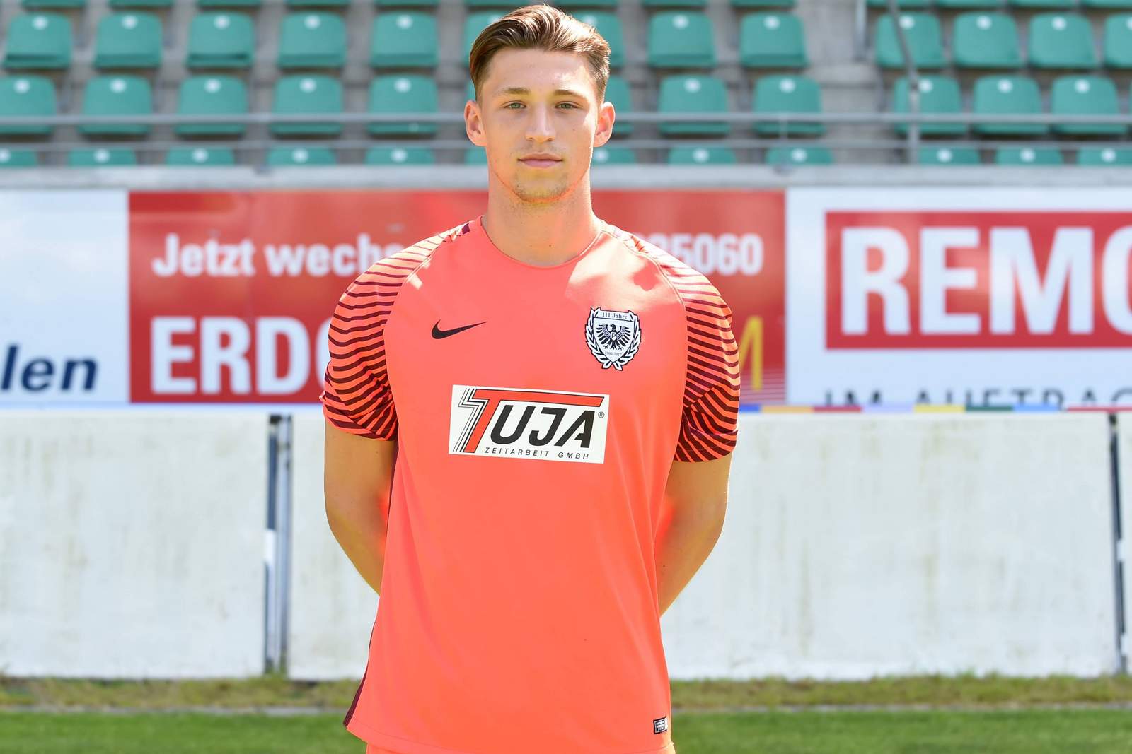 nils körber, hertha bsc, 3. liga Nils Körber im Trikot von Preußen Münster