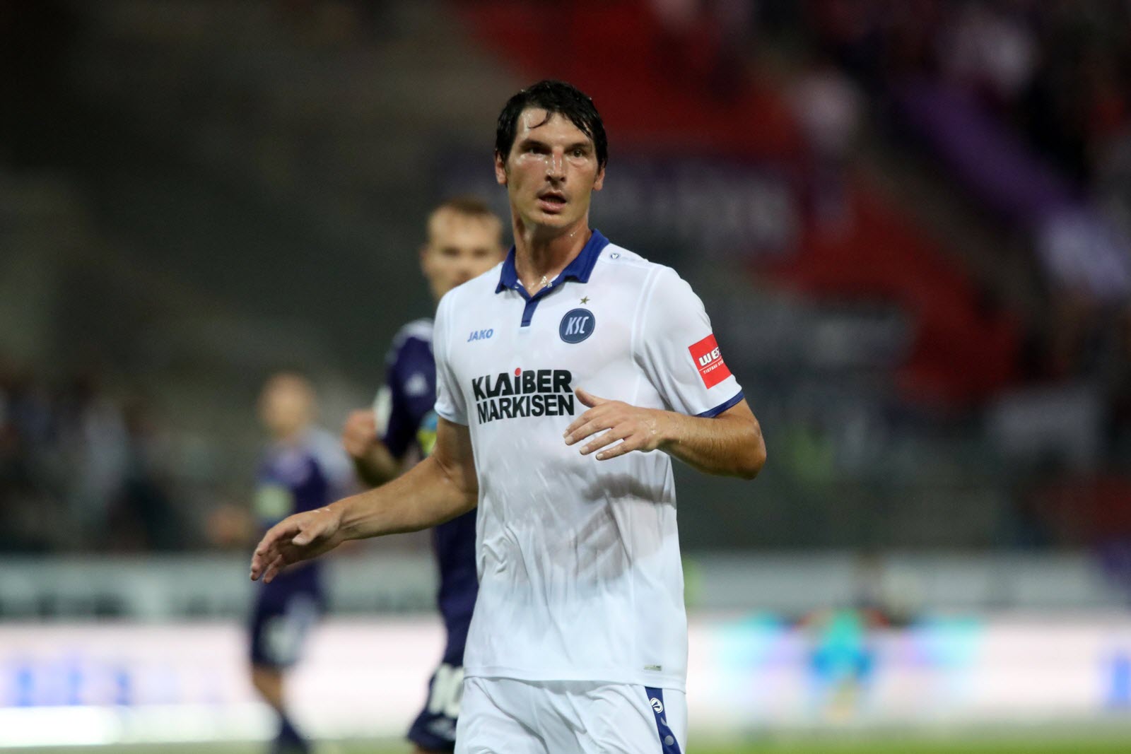 3. liga, ksc, dominik stroh-engel Dominik Stroh-Engel im KSC-Dress.