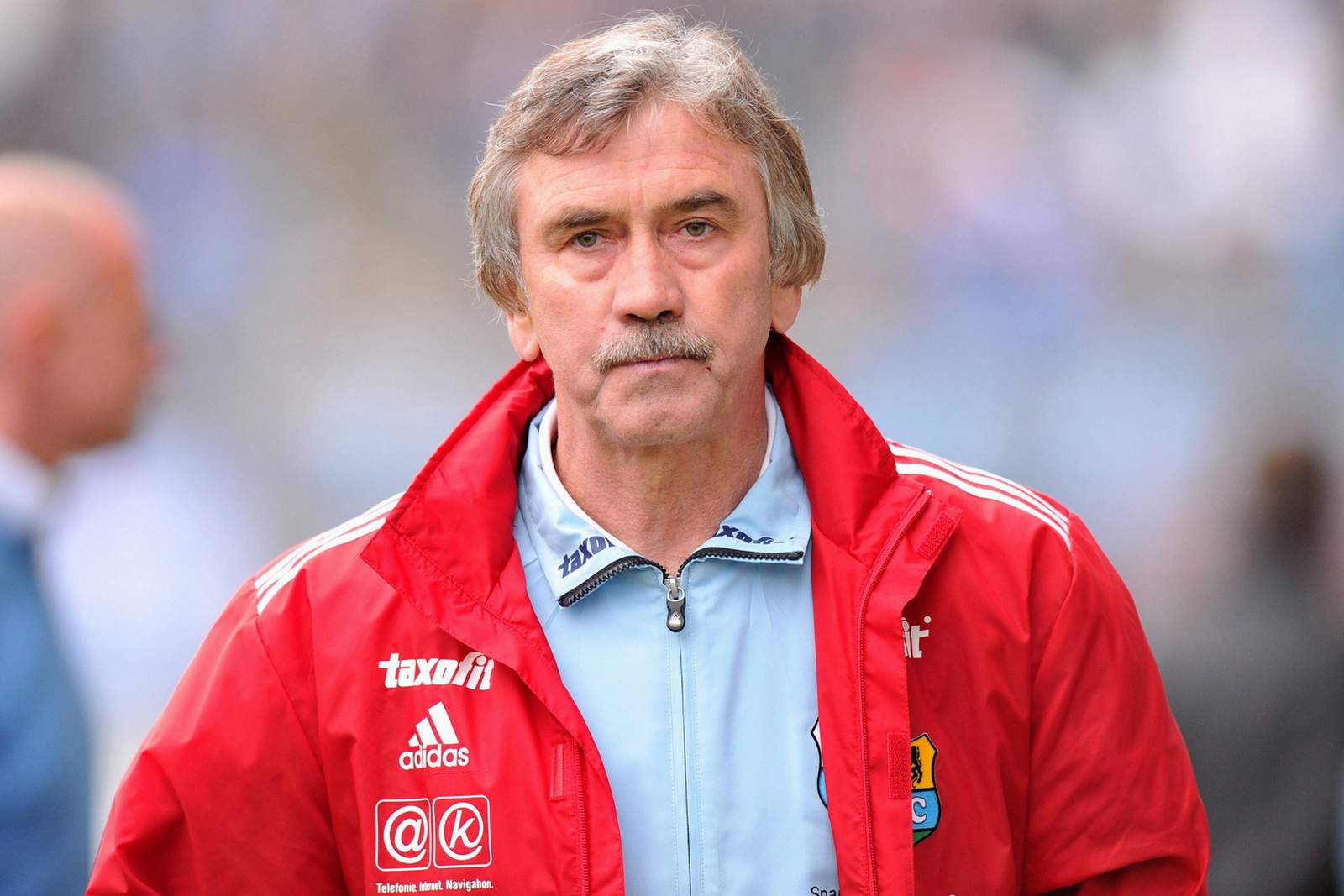 Gerd Schädlich als Trainer des Chemnitzer FC