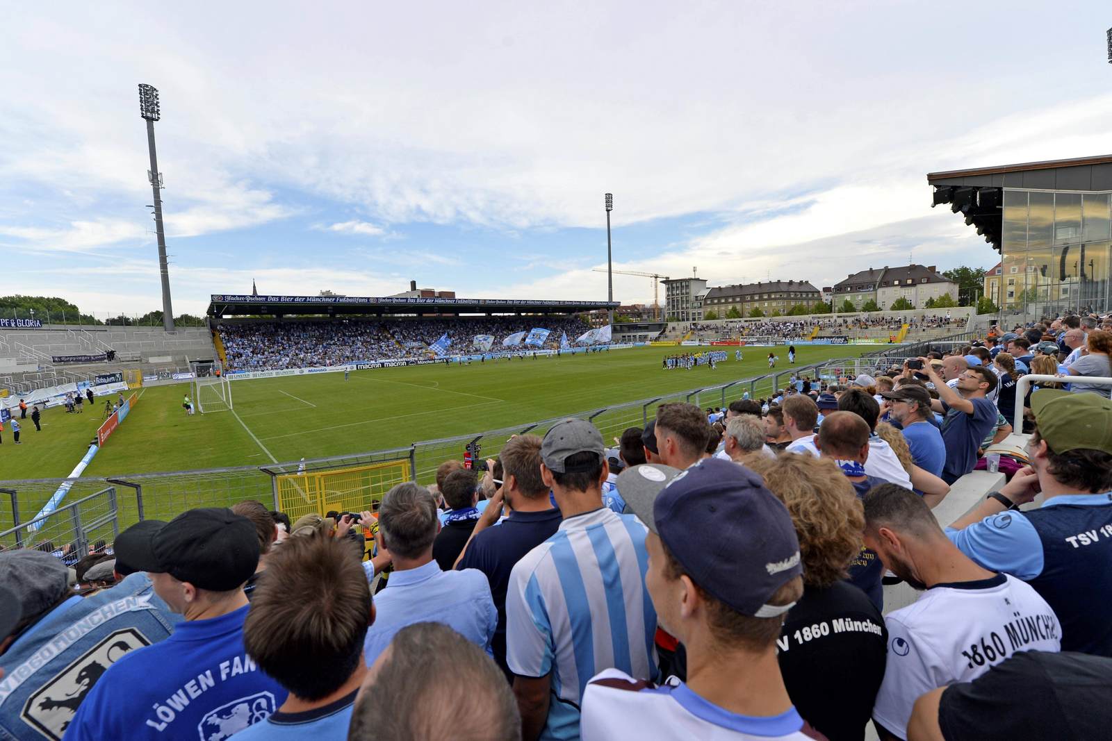 grünwalder stadion, tsv 1860 münchen, regionalliga bayern Grünwalder Stadion, Heimspielstätte des TSV 1860 München