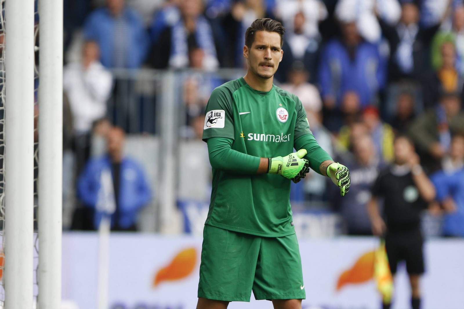 Janis Blaswich, Hansa Rostock, 3. Liga Janis Blaswich im FCH-Kasten