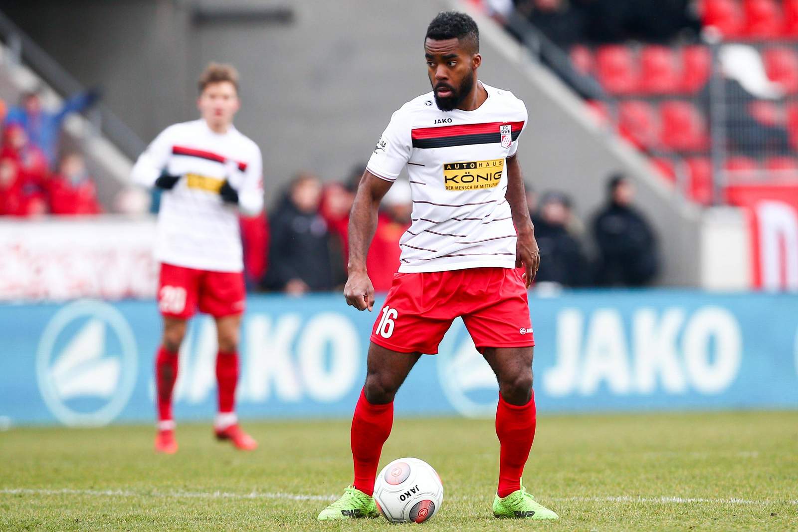 kwame erfurt 3.liga Kusi Kwame von Rot-Weiß Erfurt