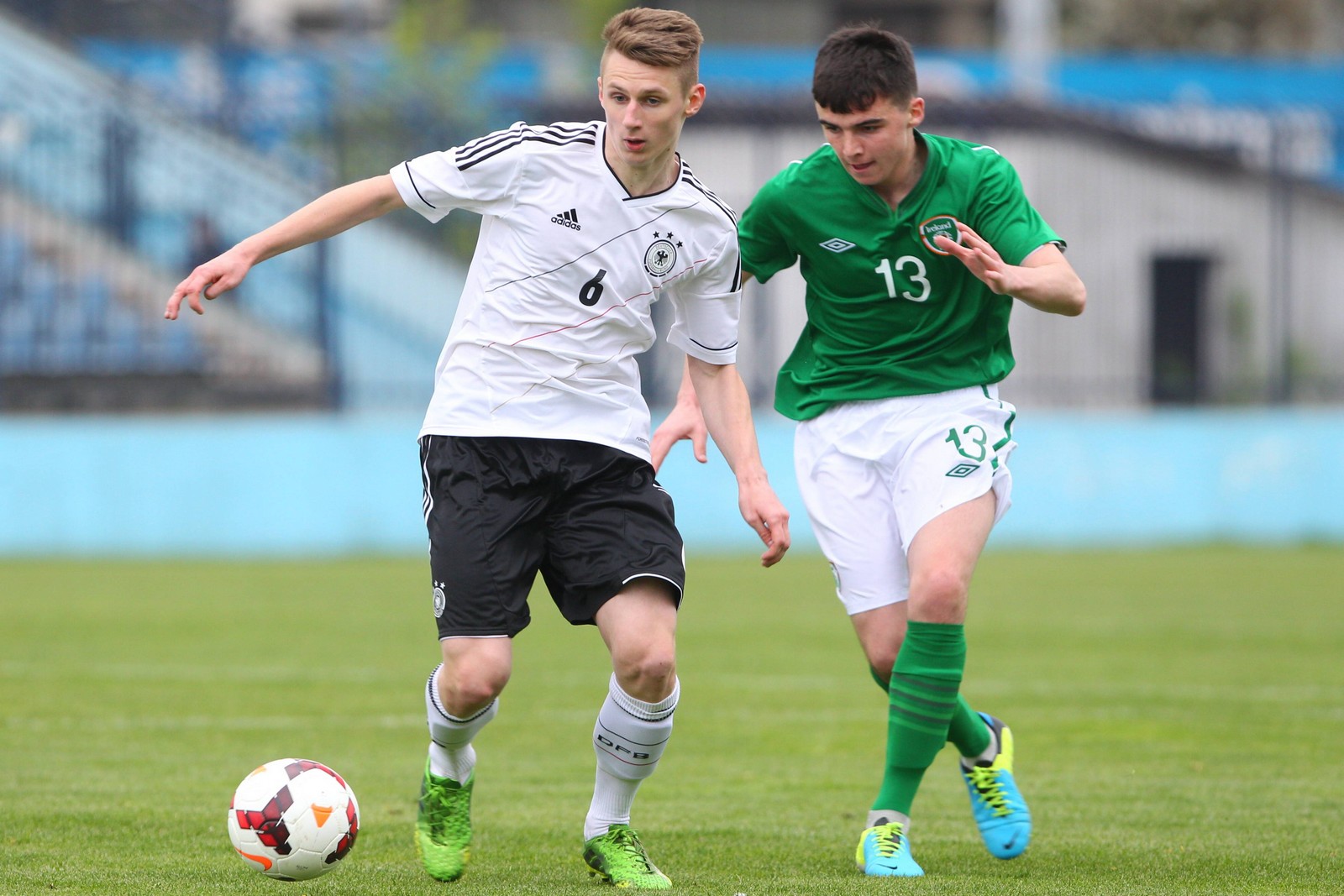 damir bektic, werder u23, 3. liga Damir Bektic im Einsatz für die deutsche U17 Nationalmannschaft
