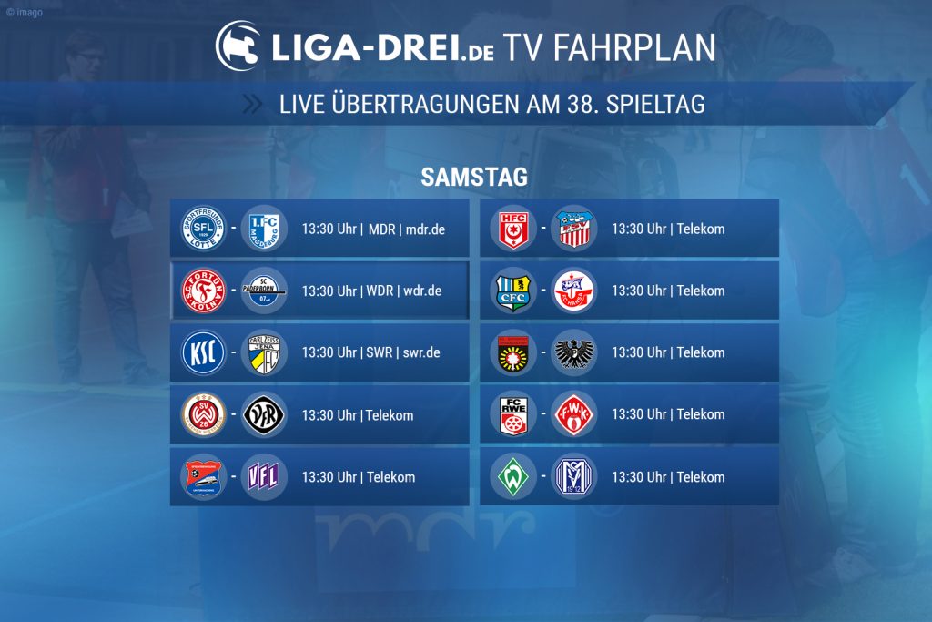 38 Spieltag 3 Liga 38 Spieltag 3 Liga