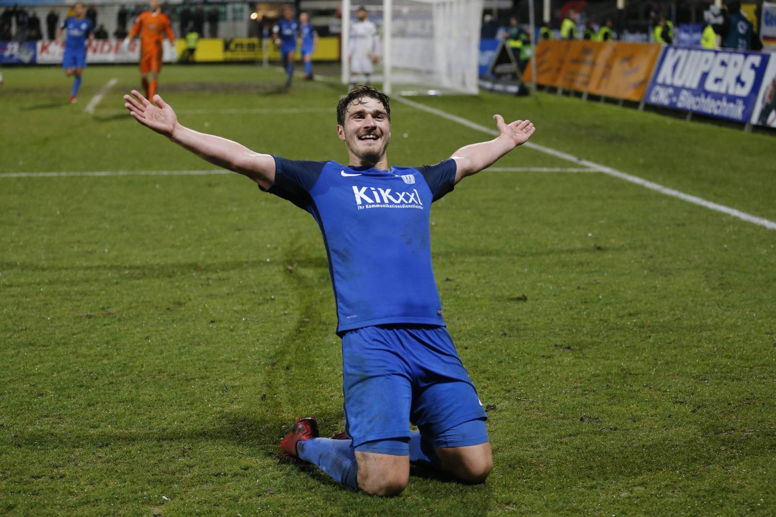 3. Liga, SV Meppen, Benjamin Girth Benjamin Girth hatte in Meppener Trikot reichlich zu jubeln: In 36 Spielen erzielte er 19 Tore.