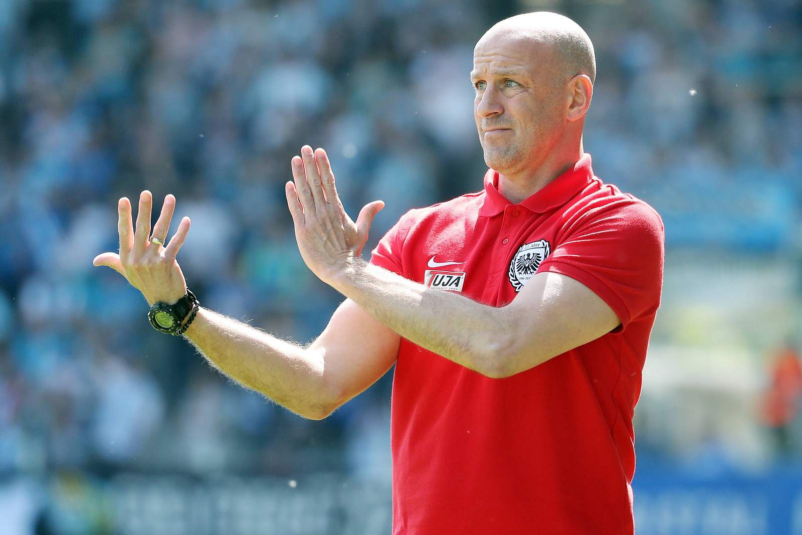 3. liga, preußen münster, marco antwerpen Der Vertrag des Trainers läuft im kommenden Sommer aus.