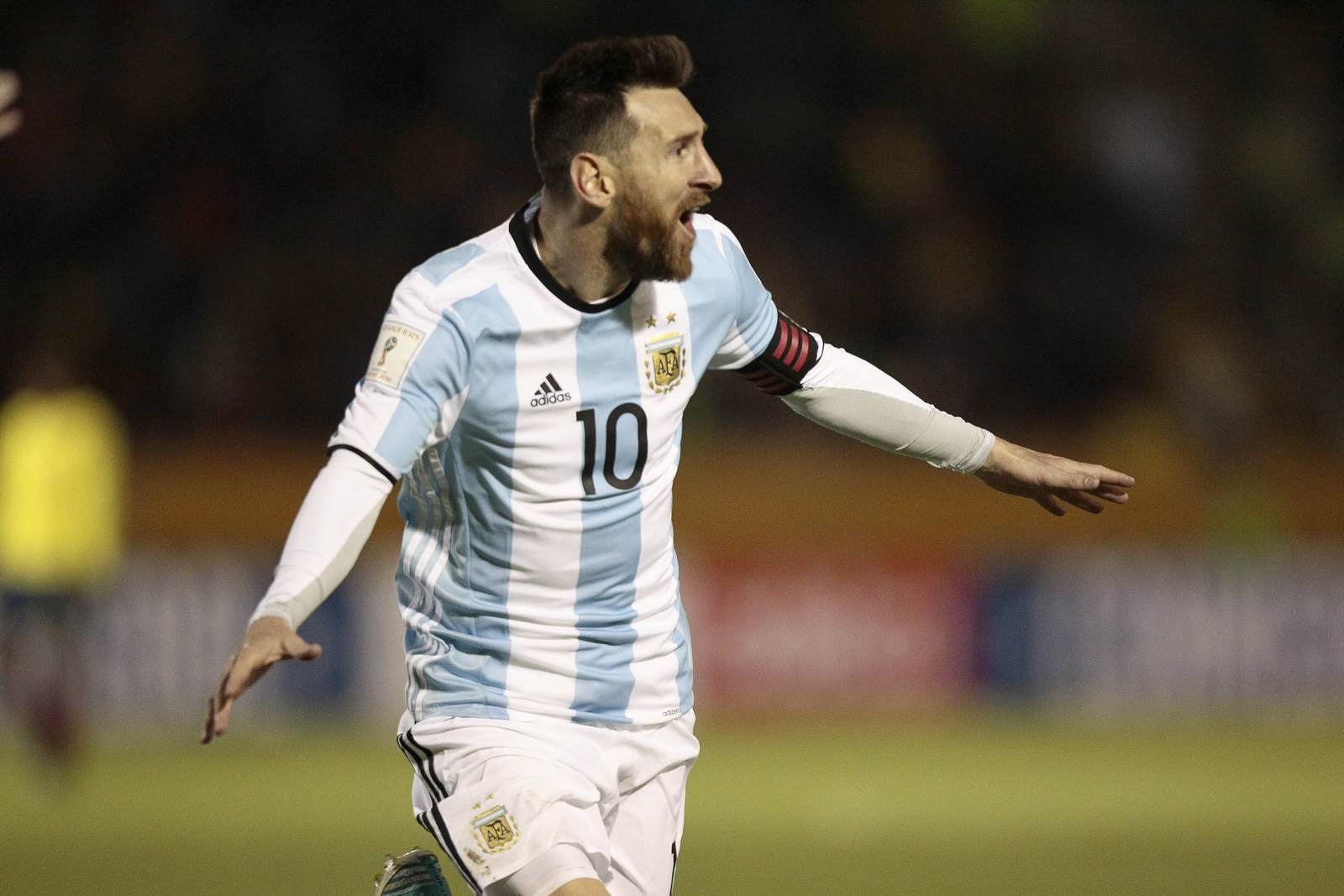 Lionel Messi jubelt für Argentinien