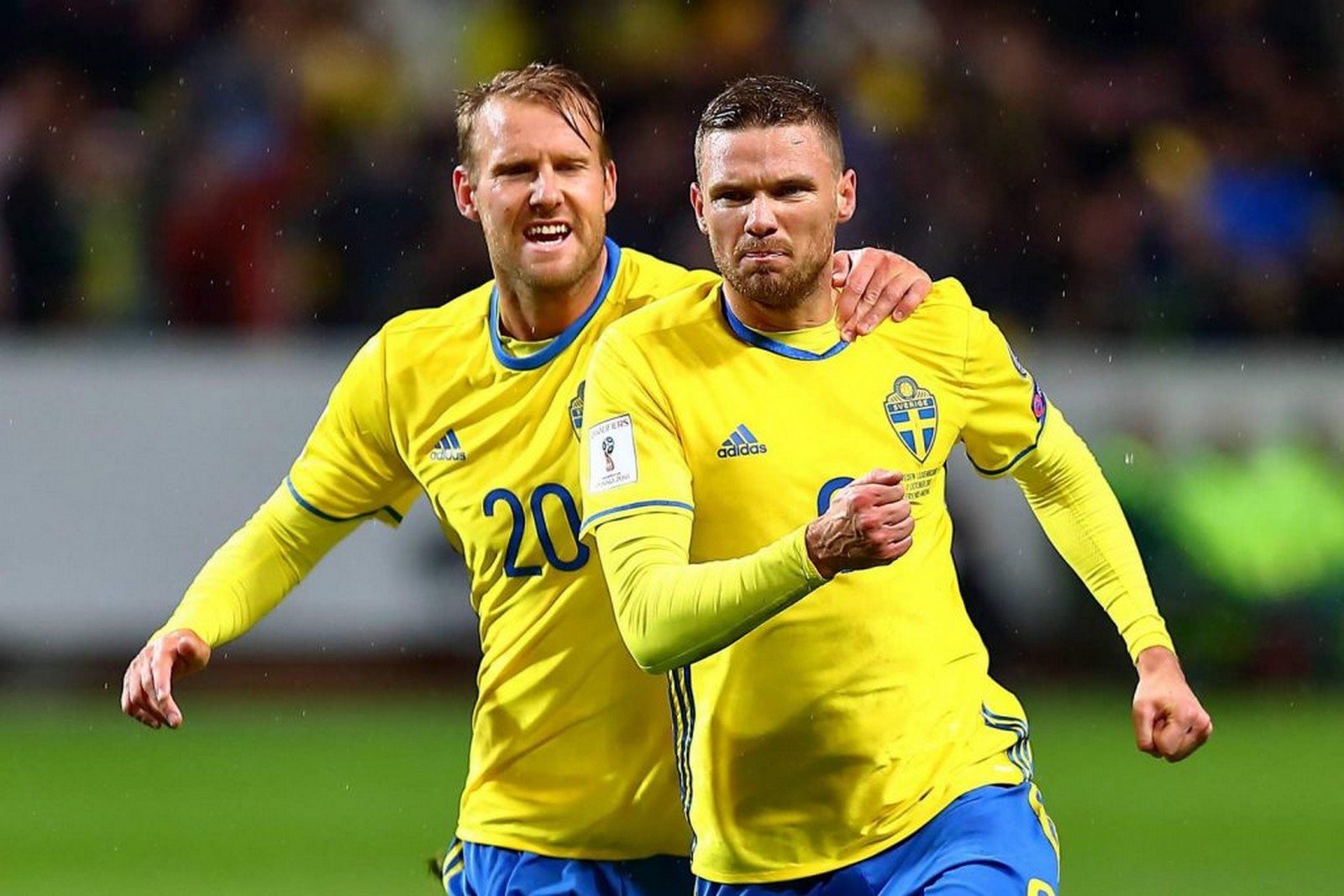 Feiern Marcus Berg und Ola Toivonen wieder? Jetzt auf Schweden gegen Südkorea wetten!