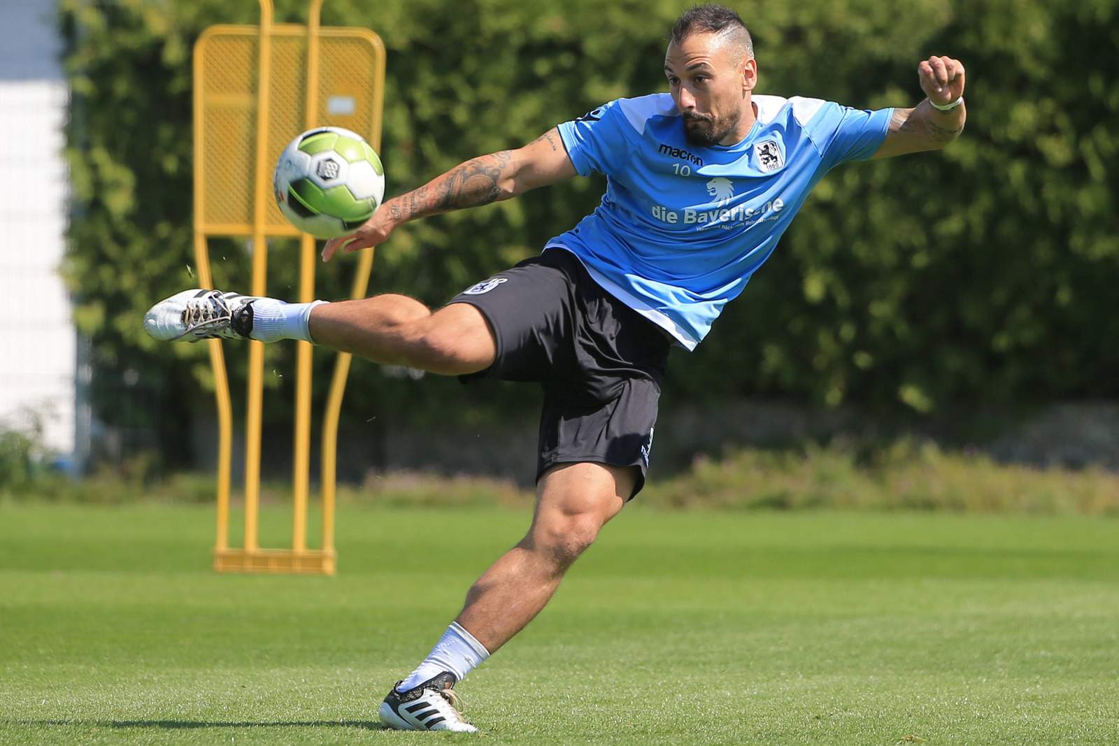 3. Liga, 1860 München, Timo Gebhart Timo Gebhart beim Training von 1860 München.