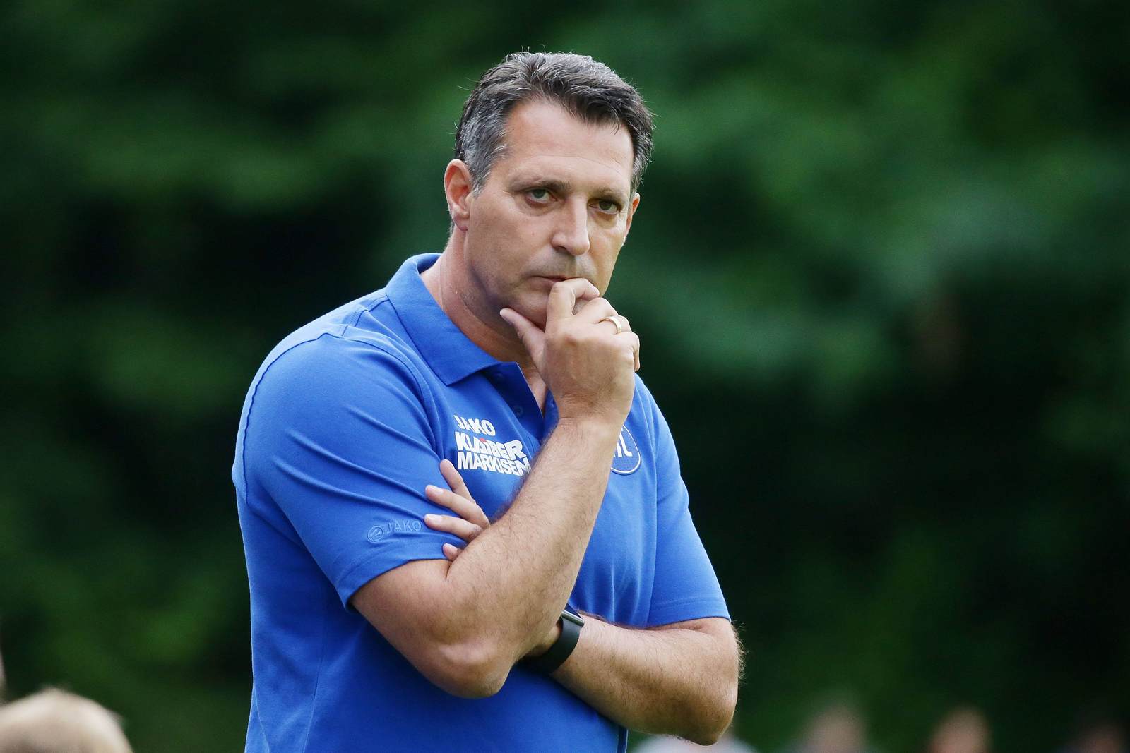 alois schwartz, ksc, 3. liga Alois Schwartz beim KSC