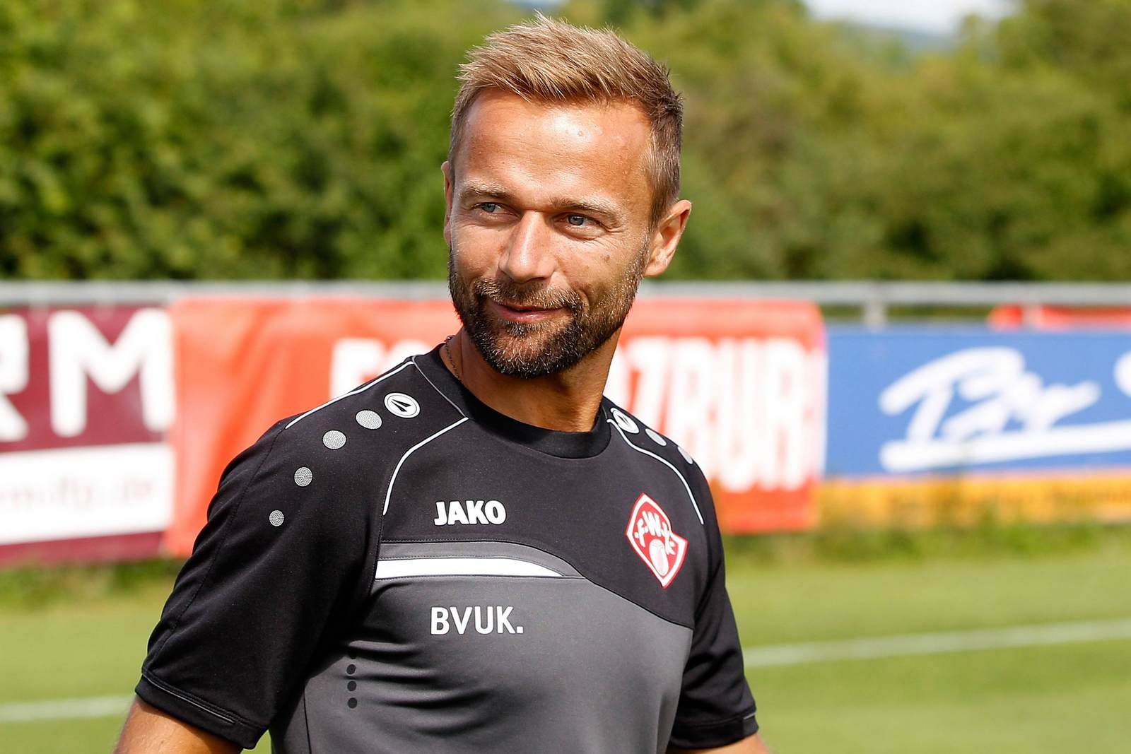 michael schiele, würzburger kickers, 3. liga Michael Schiele als Trainer der Würzburger Kickers