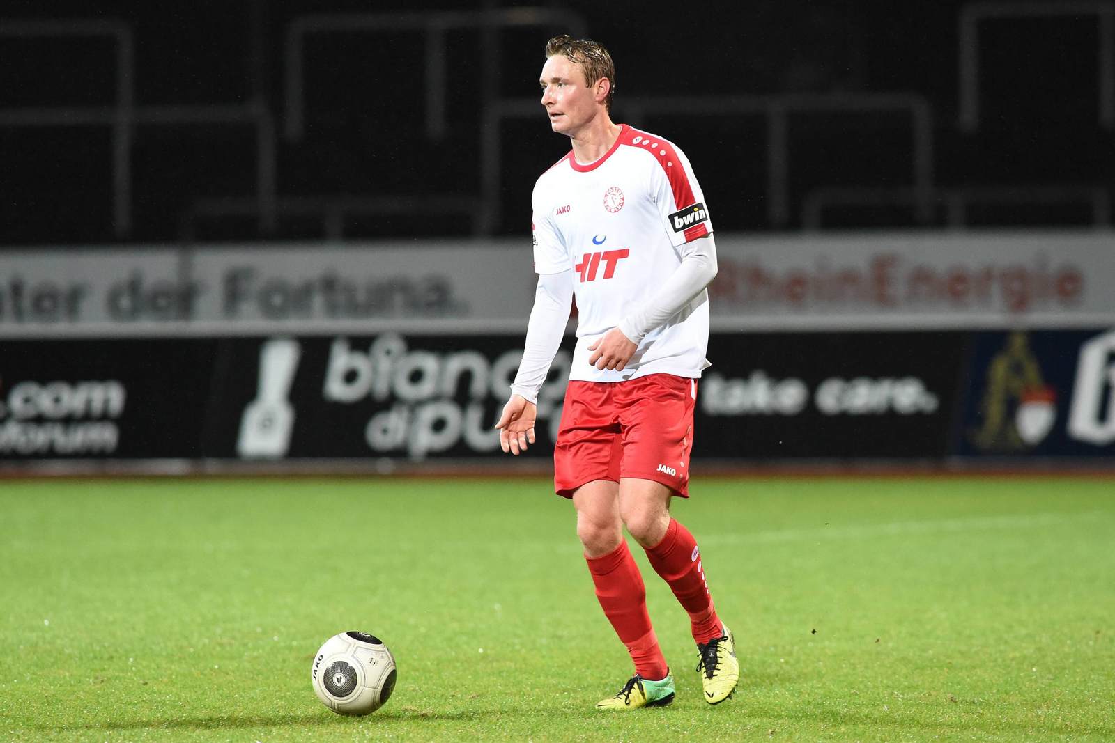 christoph menz, fortuna köln, 3. liga Christoph Menz am Ball für Fortuna Köln.