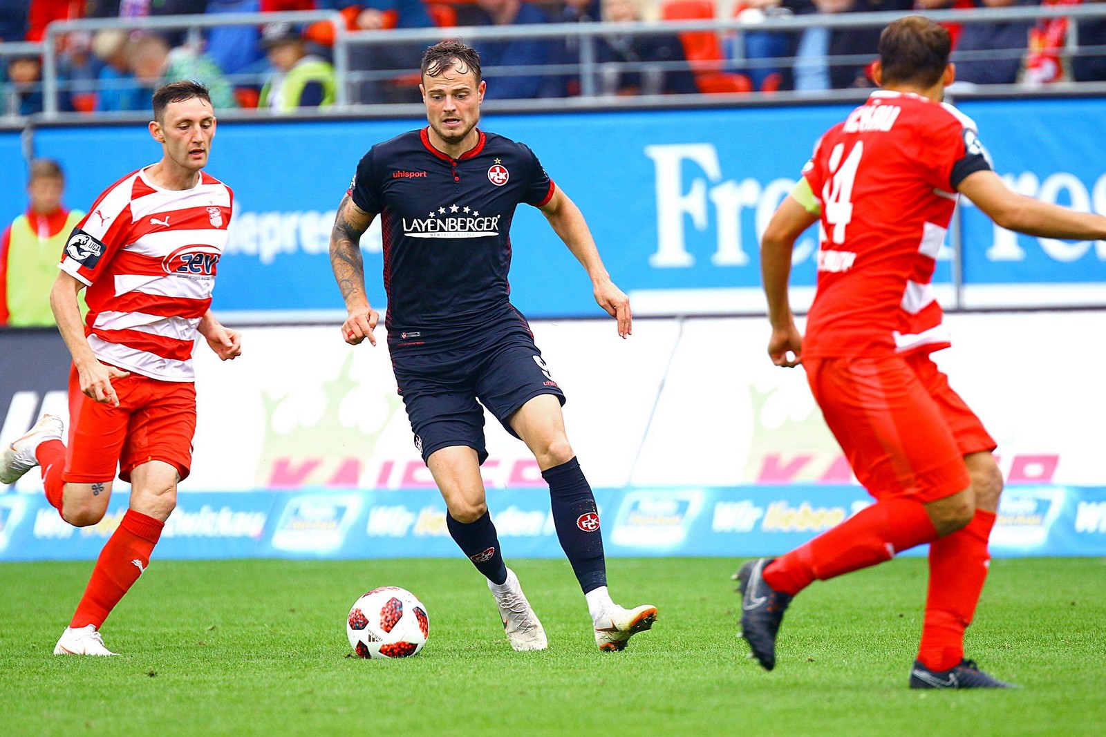 timmy thiele, 1. fc kaiserslautern, 3. liga Will sein Torekonto gegen Fortuna Köln erhöhen: Timmy Thiele (m.).