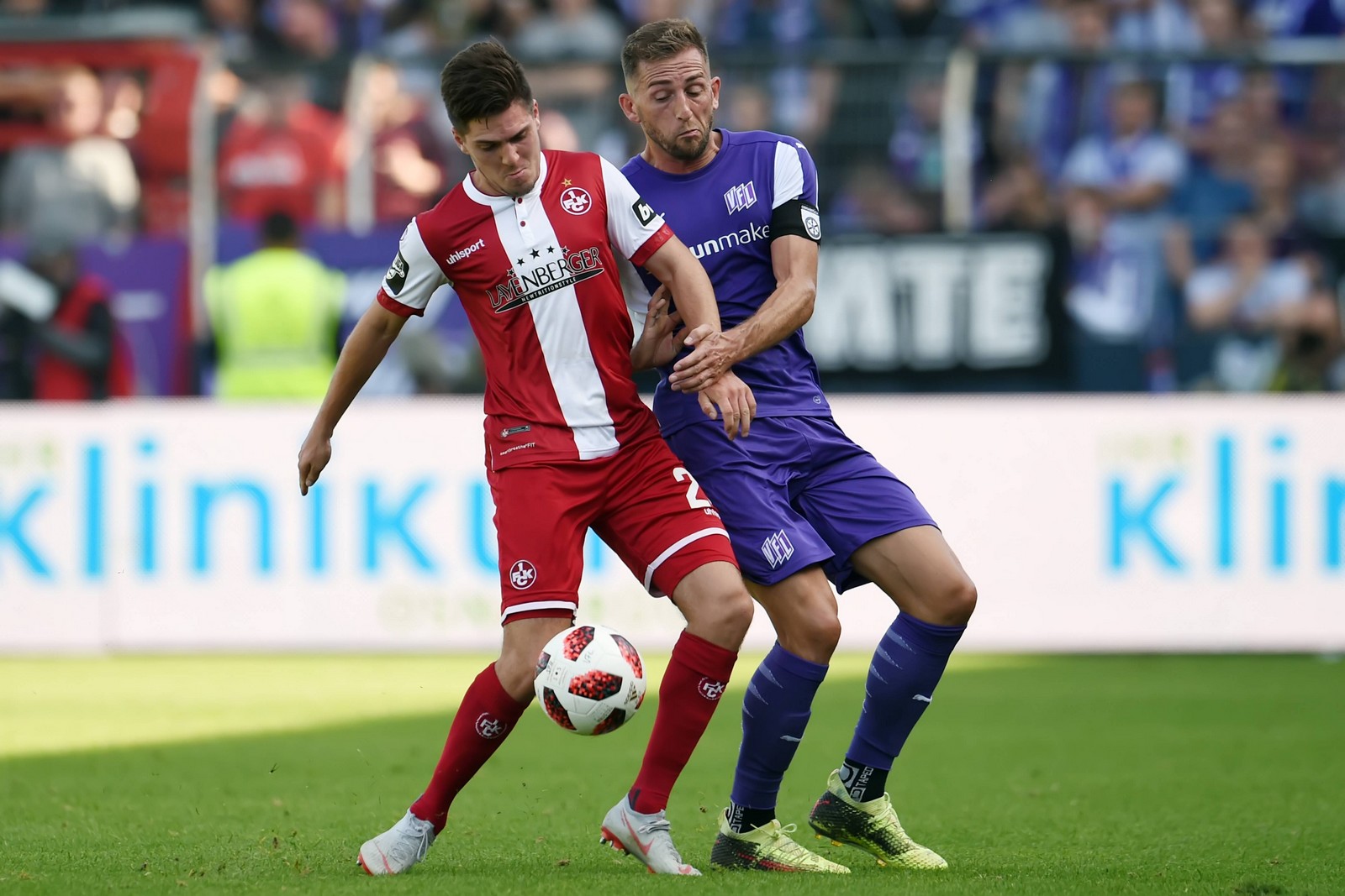 3. liga, 1. fc kaiserslautern, dominik schad FCK-Kapitän Florian Dick hat seinen Stammplatz an Dominik Schad (l.) verloren.