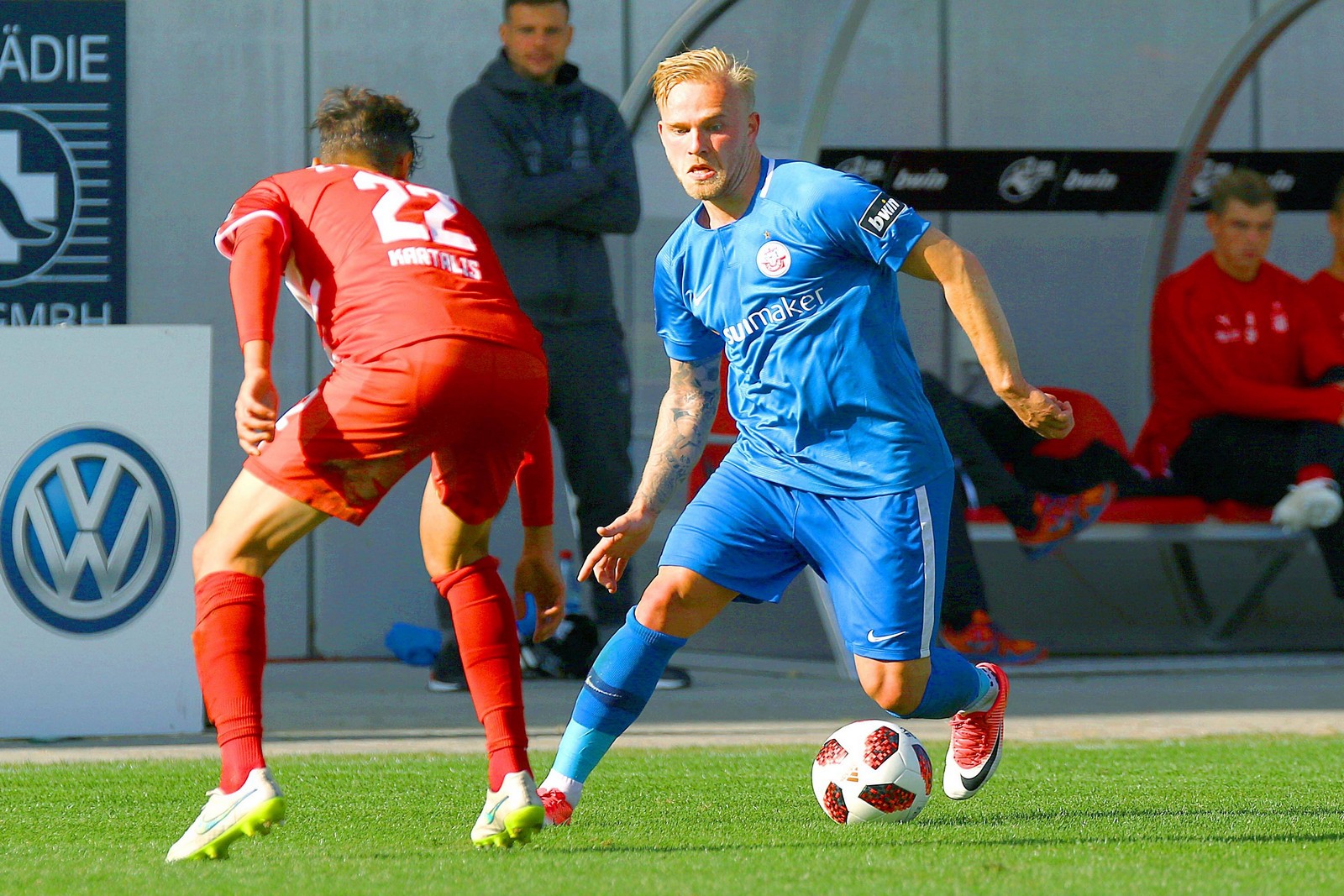 3. liga, hansa rostock, marcel hilßner Marcel Hilßner präsentierte sich bei Hansas 3:1-Sieg über Köln am Wochenende in bestechender Form.