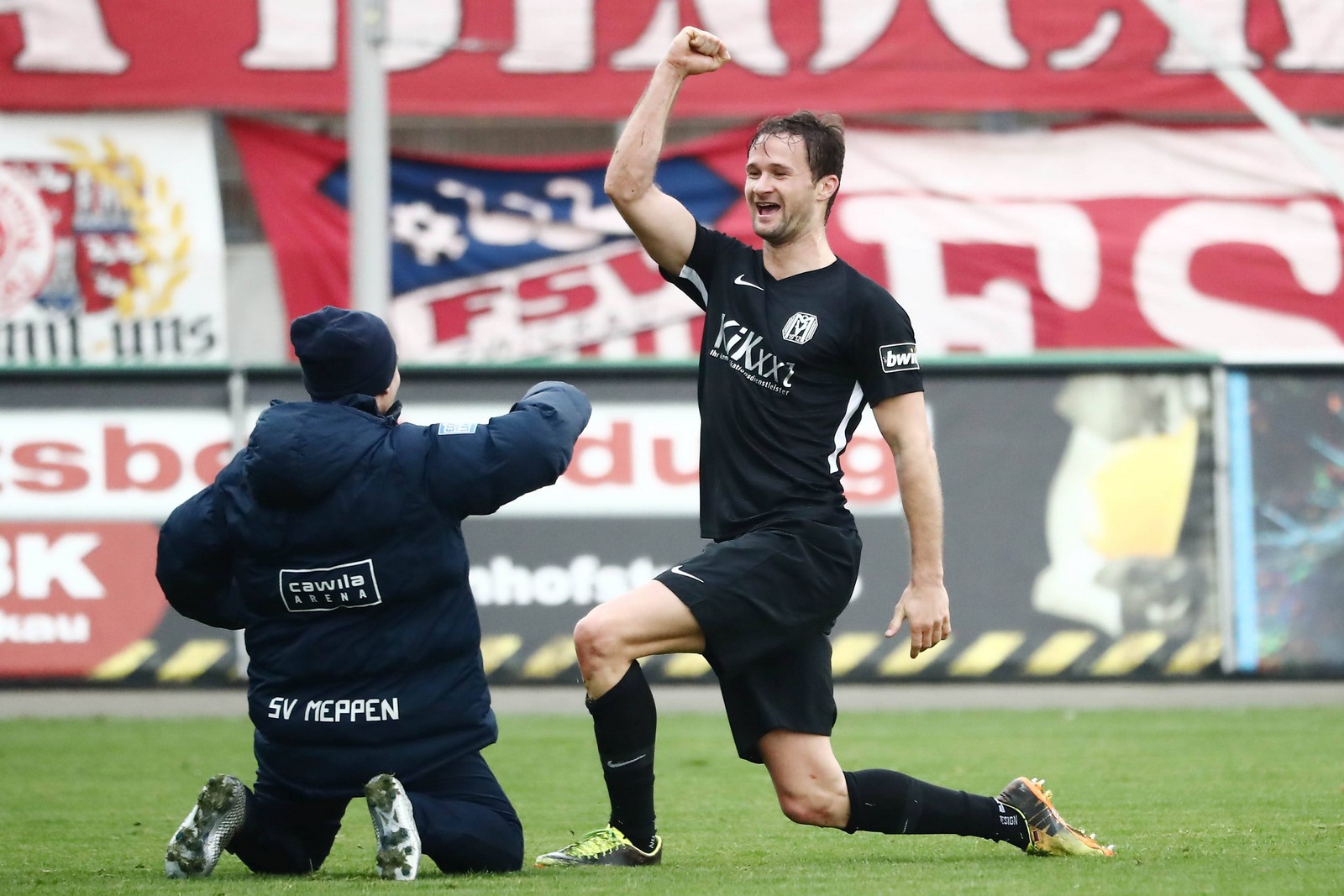 3. liga, sv meppen, nick proschwitz Nick Proschwitz ist mit vier Saisontoren Meppens gefährlichster Angreifer.
