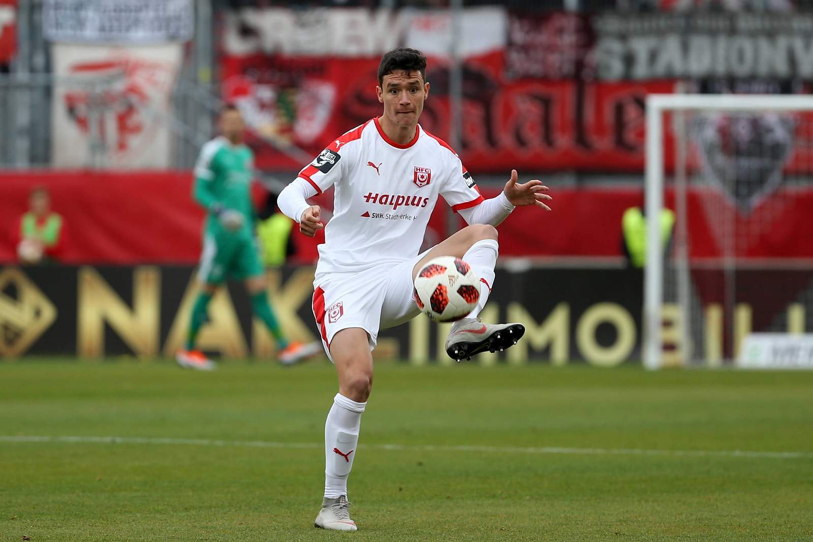Landgraf, Hallescher FC, 3. Liga Niklas Landgraf vom HFC