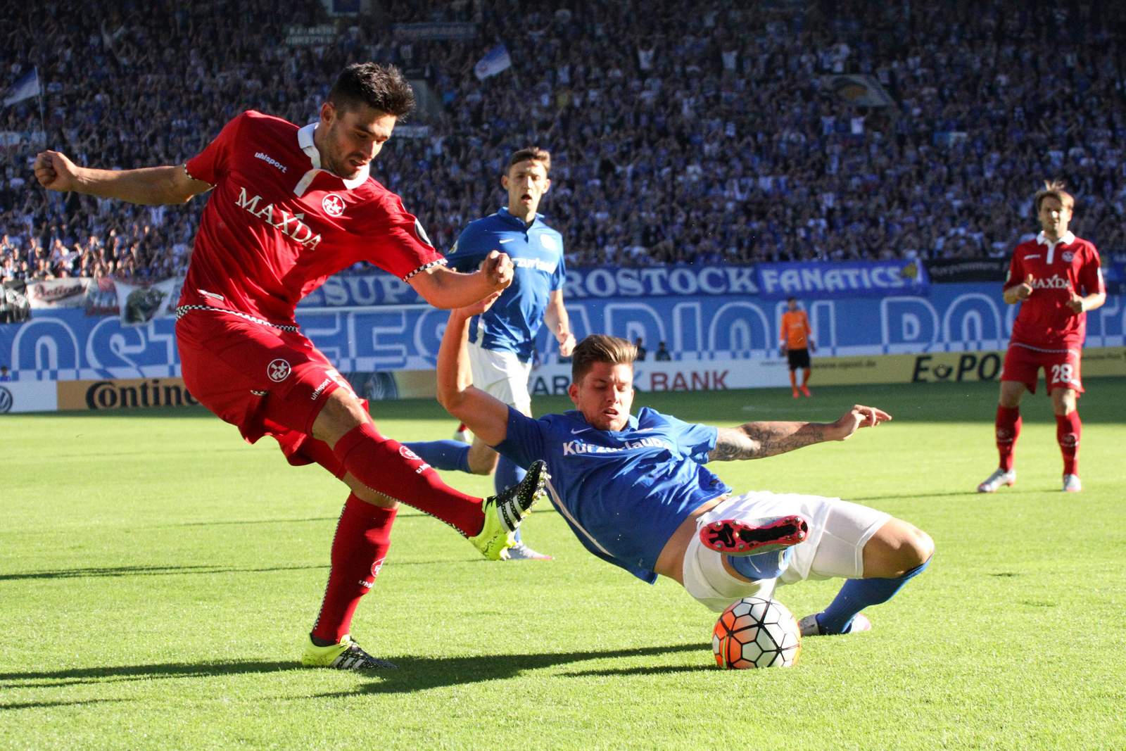 3. Liga, Hansa Rostock, Christian Dorda, 1. FC Kaiserslautern, Sascha Mockenhaupt Kann Rostock die Festung Ostsee-Stadion gegen den FCK verteidigen? Jetzt auf Rostock vs Kaiserslautern wetten!