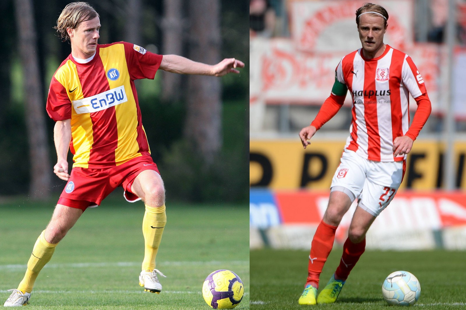 Engelhardt, KSC, HFC, 3. Liga Marco Engelhardt beim KSC und beim Halleschen FC