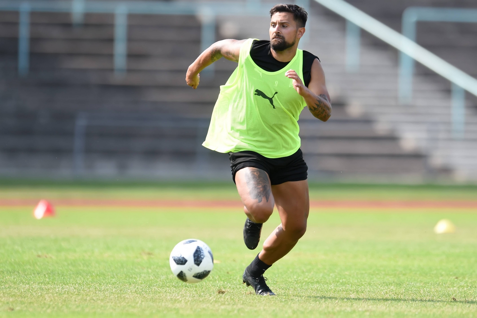 3. liga, vfl osnabrück, marcos alvarez Marcos Álvarez im Training
