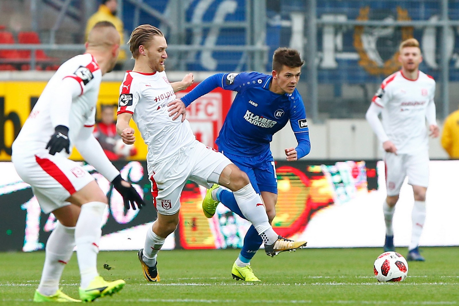 3. liga, karlsruher sc, marvin wanitzek Marvin Wanitzek verpasste in dieser Saison nur ein Liga-Spiel auf Grund einer Sperre.