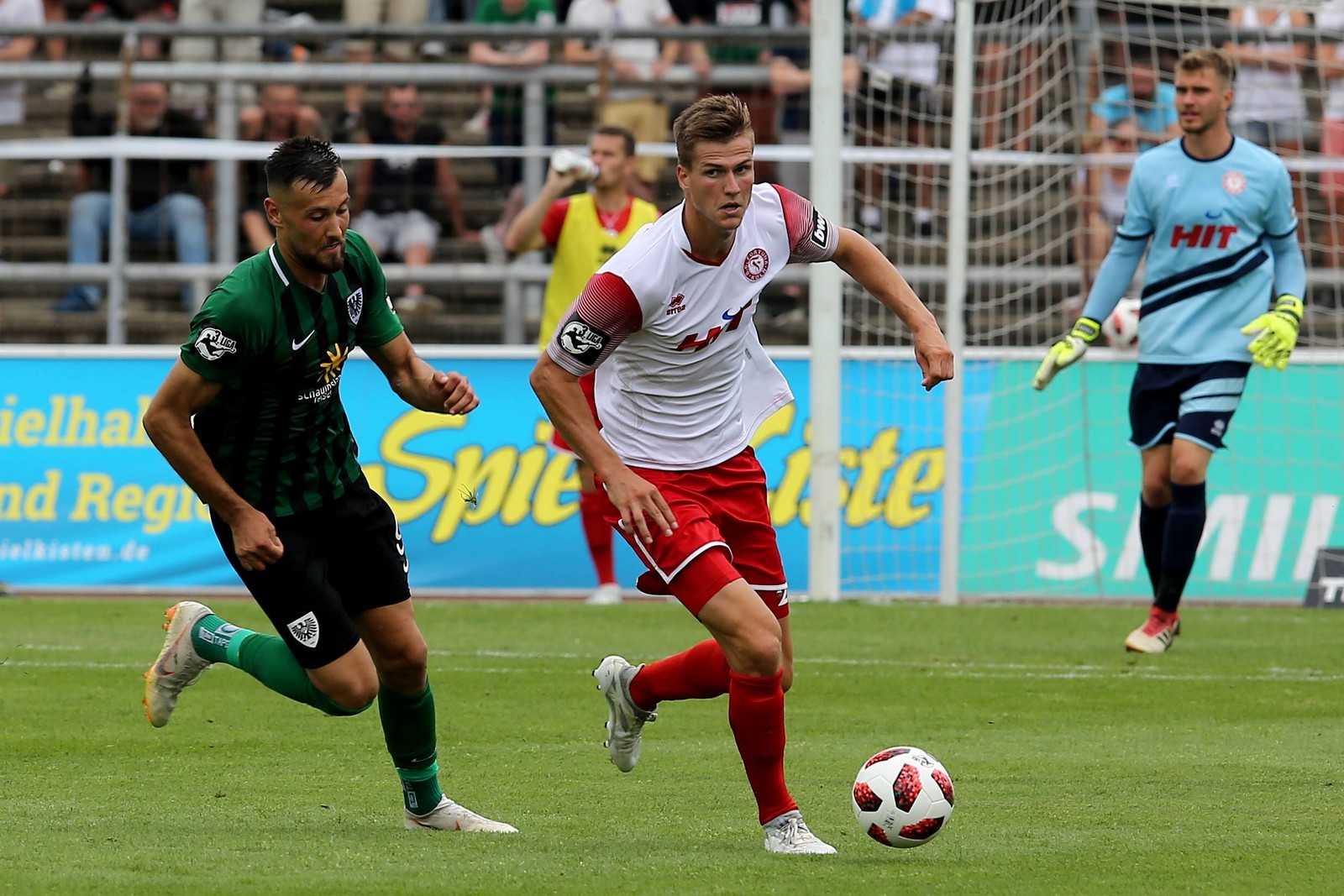 3. liga, fortuna köln, moritz fritz Moritz Fritz (r.) im Laufduell mit Münsters Rufat Dadashov.