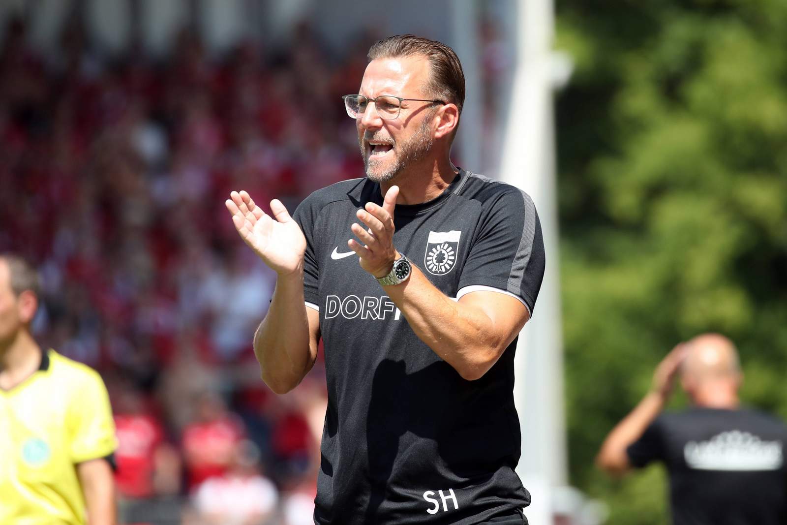 hildmann großaspach fck Sascha Hildmann bei Spiel Großaspach vs FCK
