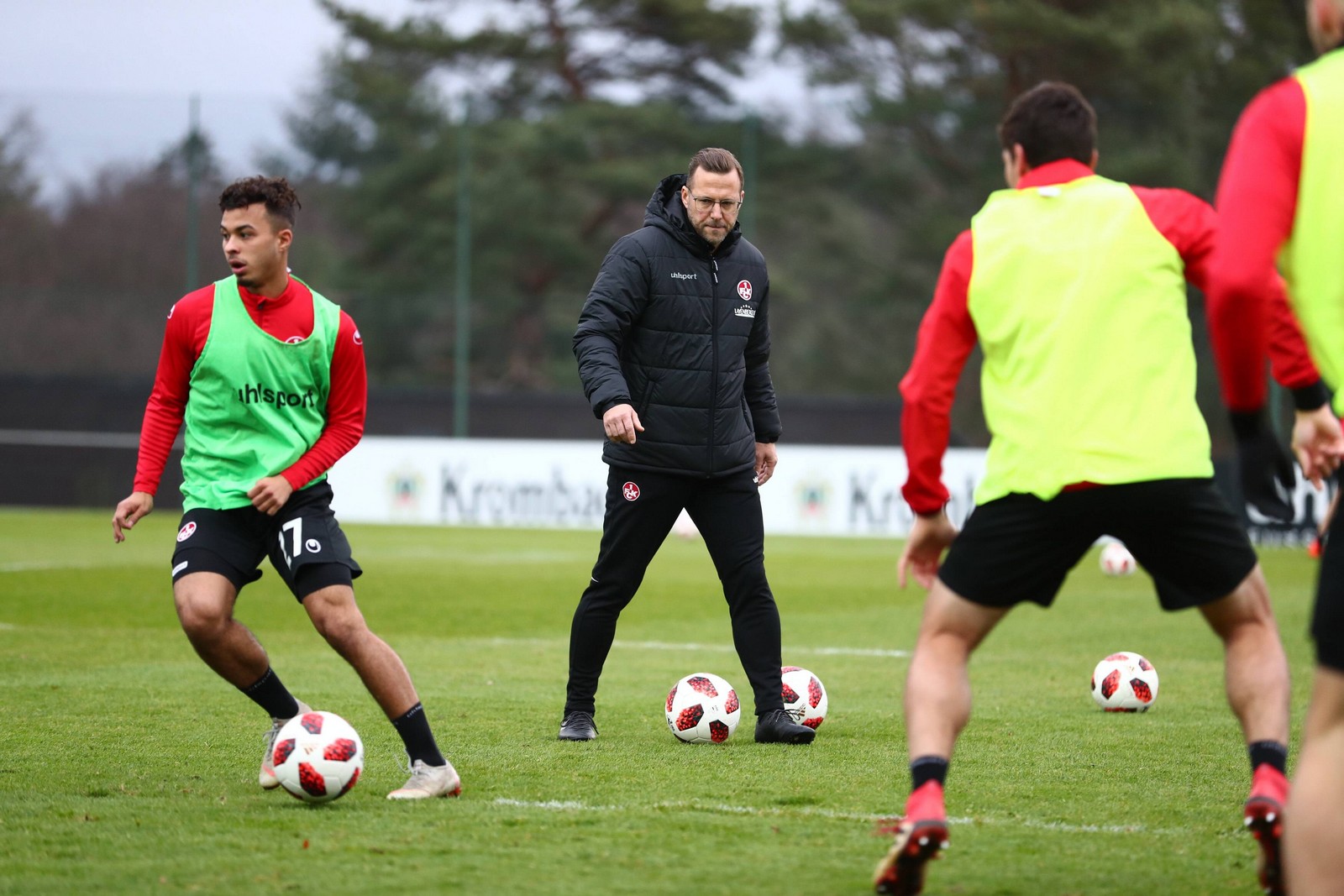 3. liga, 1. fc kaiserslautern, sascha hildmann Sascha Hildmann im Training des FCK.