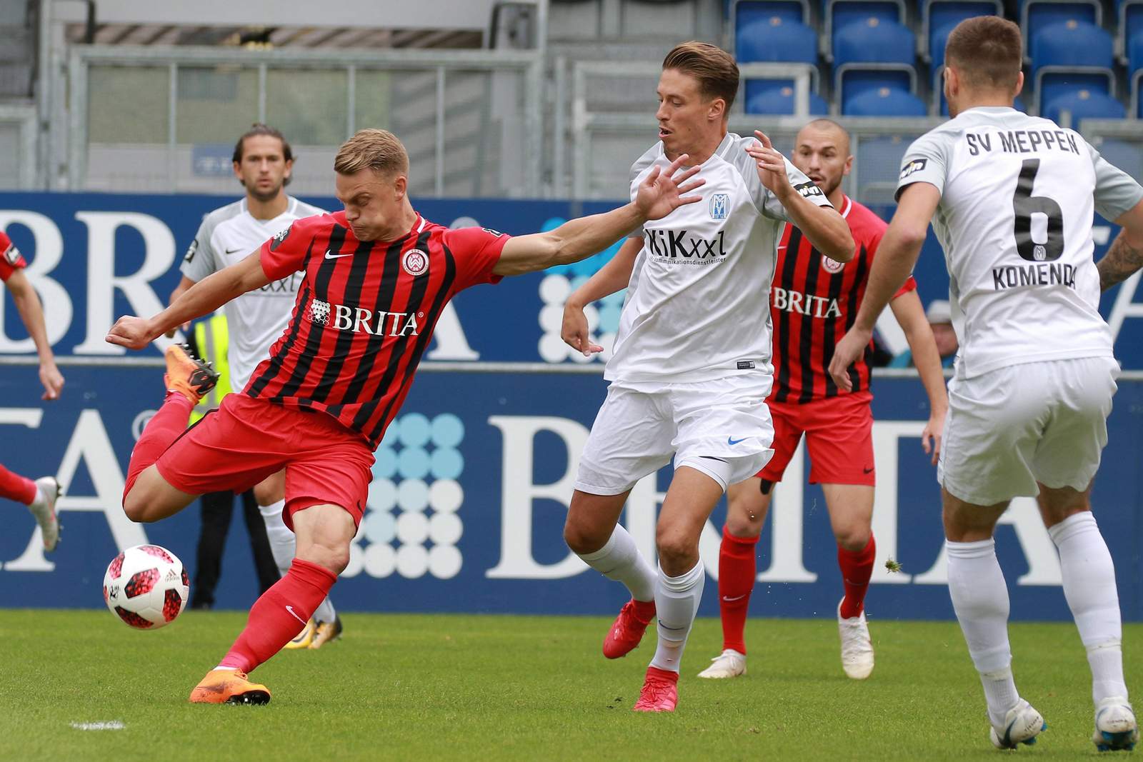guder wehen wiesbaden meppen 3.liga Rene Guder vom SV Wehen Wiesbaden beim Spiel gegen Meppen