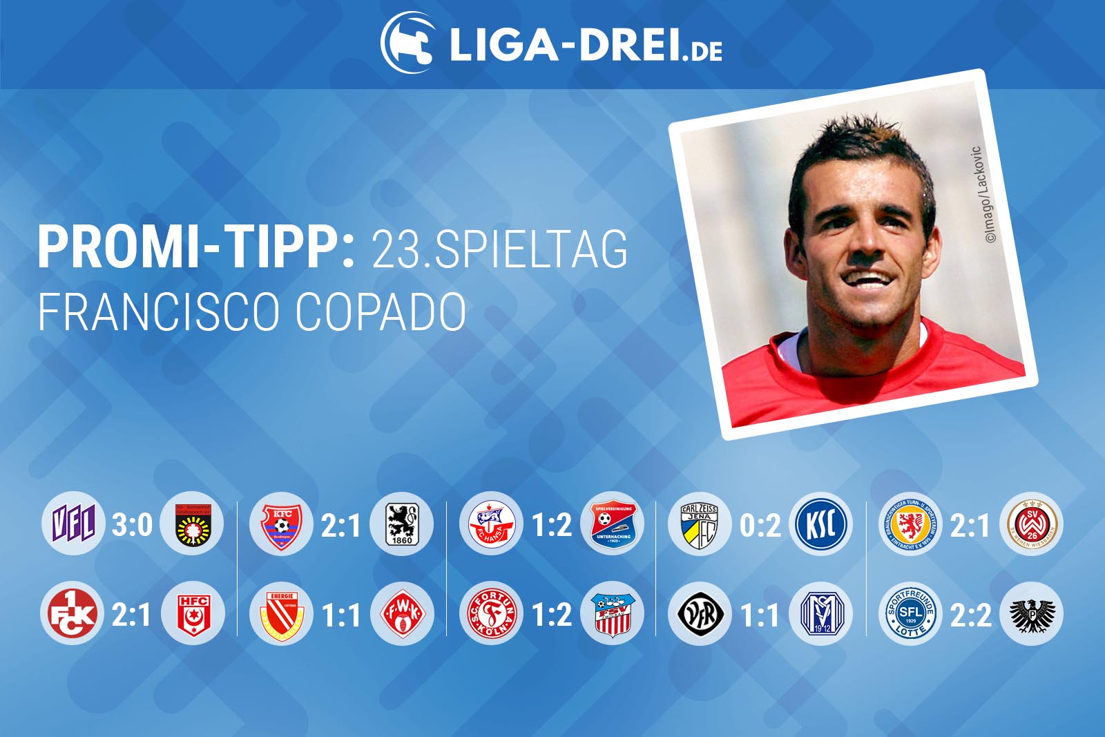 Francisco Copado beim Promi-Tipp