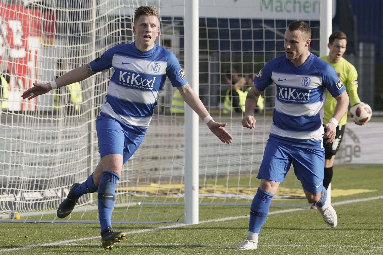 Piossek, Granatwoski, Meppen, 3. Liga Marcus Piossek und Nico Granatowski vom SV Meppen