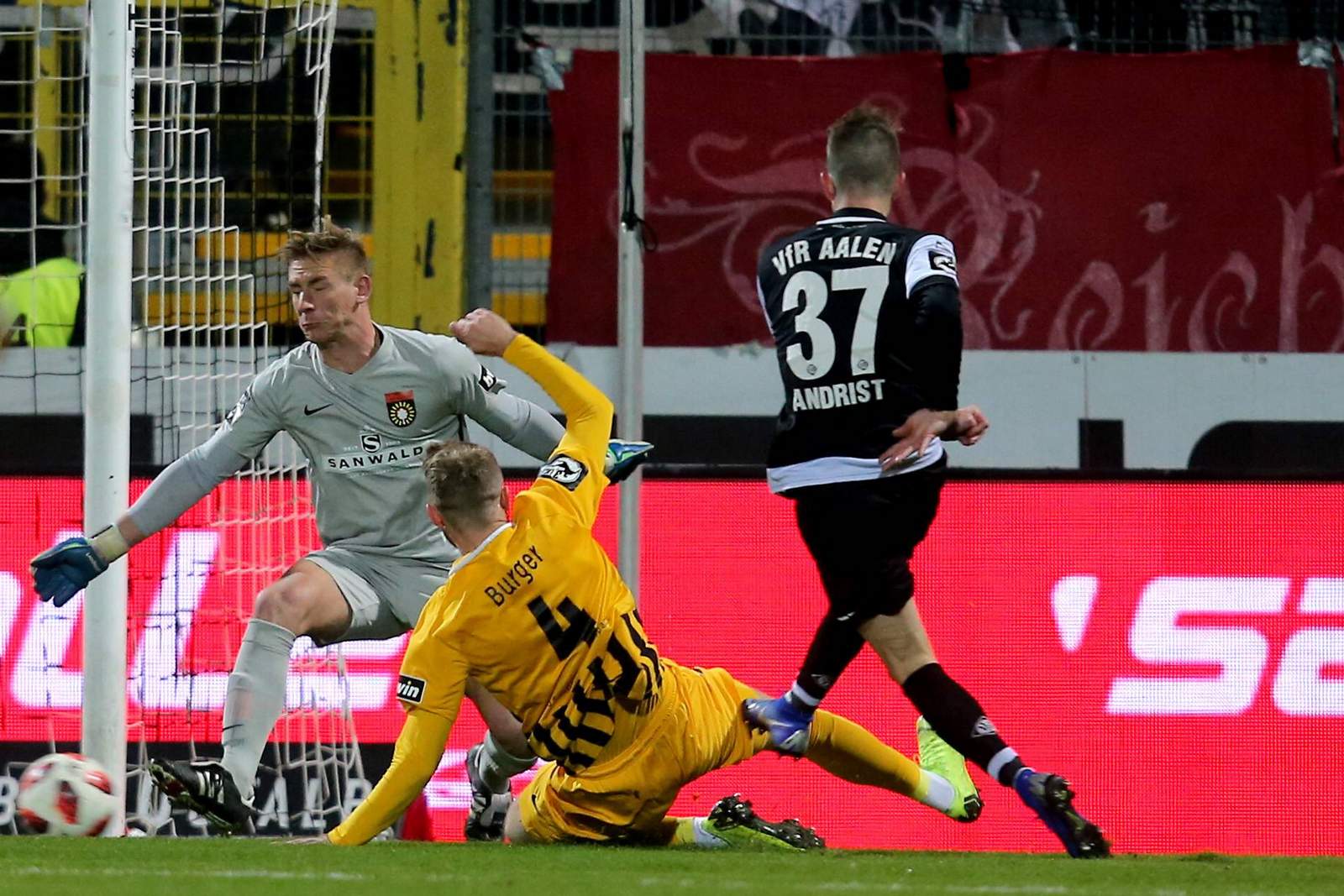 andrist großaspach 3.liga Stephan Andrist vergibt Chance gegen Großaspach