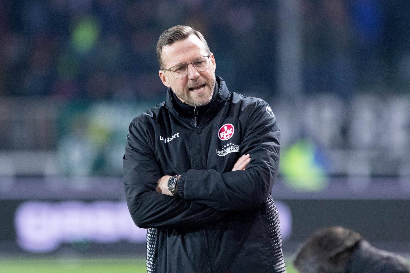 sascha hildmann, 1 fc kaiserslautern, 3. liga Sascha Hildmann als Trainer des 1. FC Kaiserslautern