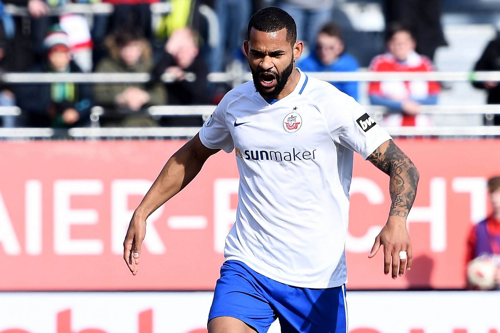 cebio soukou, hansa rostock, 3. liga Cebio Soukou im Trikot des FC Hansa Rostock