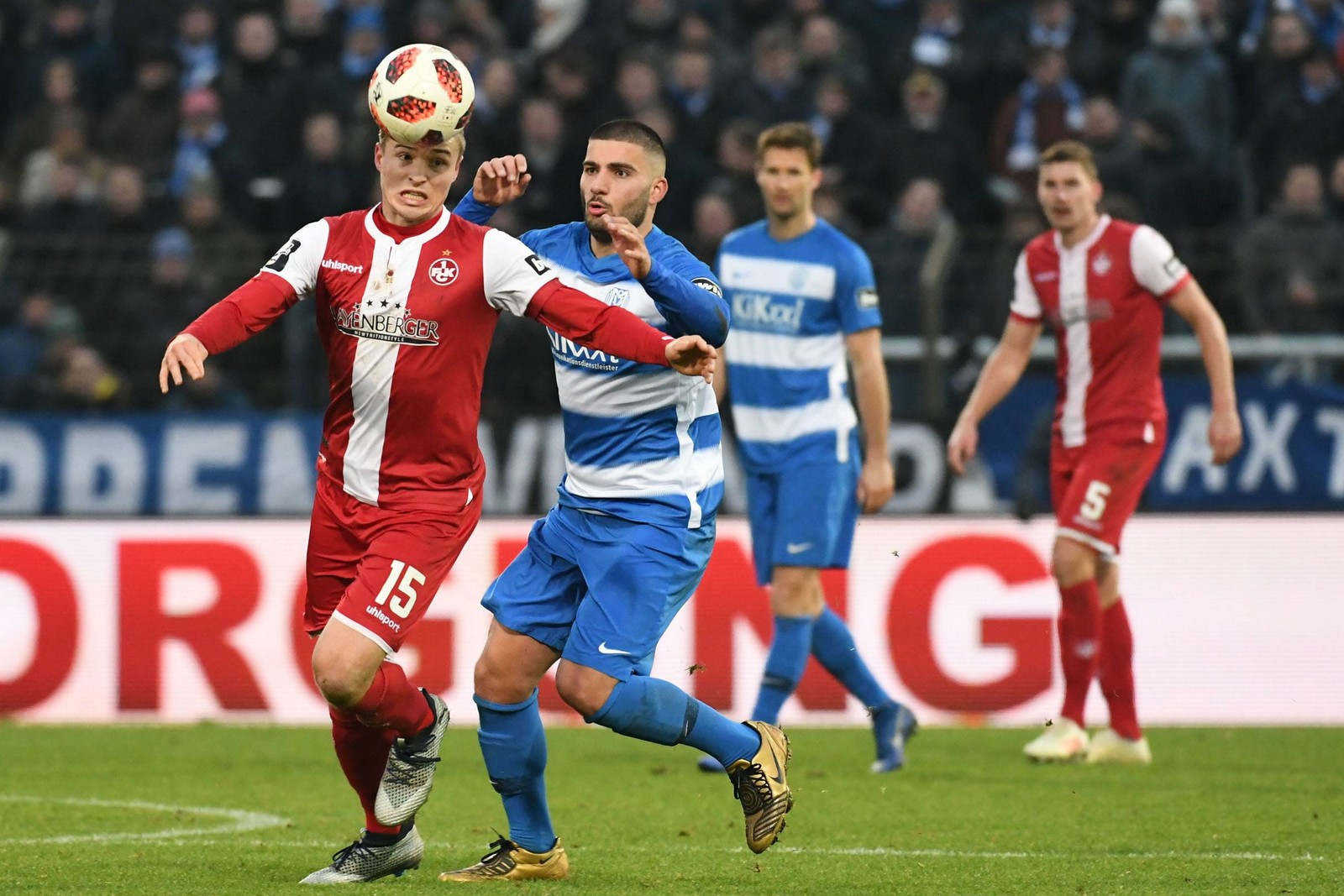 Huth, FCK, Undav, Meppen, 3. liga Elias Huth vom FCK im Spiel gegen Meppen