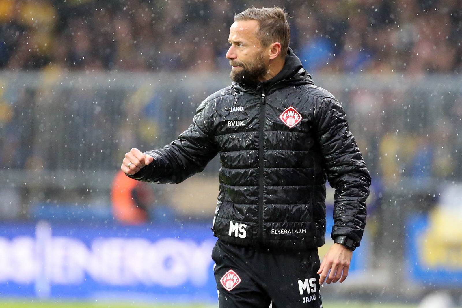 michael schiele, würzburger kickers, 3. liga Michael Schiele bei den Würzburger Kickers